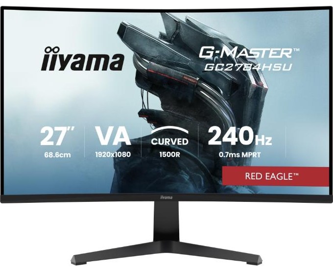 iiyama G-Master GC2784HSU-B1 27-inch curved gaming monitor