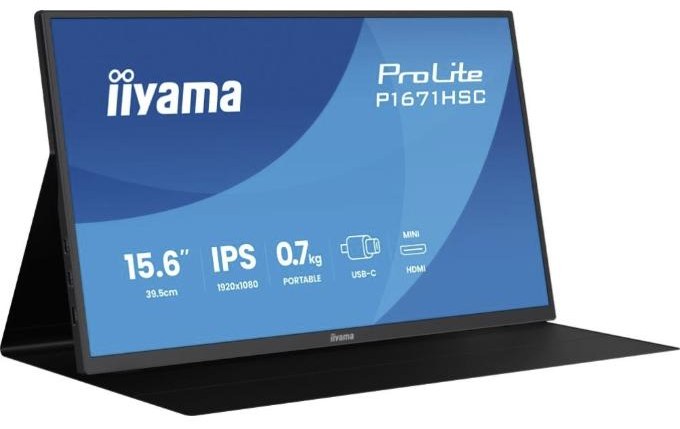 iiyama ProLite P1671HSC-B1 15.6-inch portable monitor
