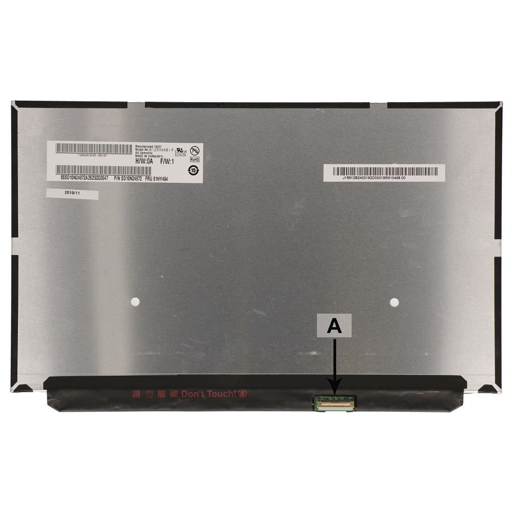 2-Power 2-Power Laptop Spare Parts - 12.5 Inches - Black