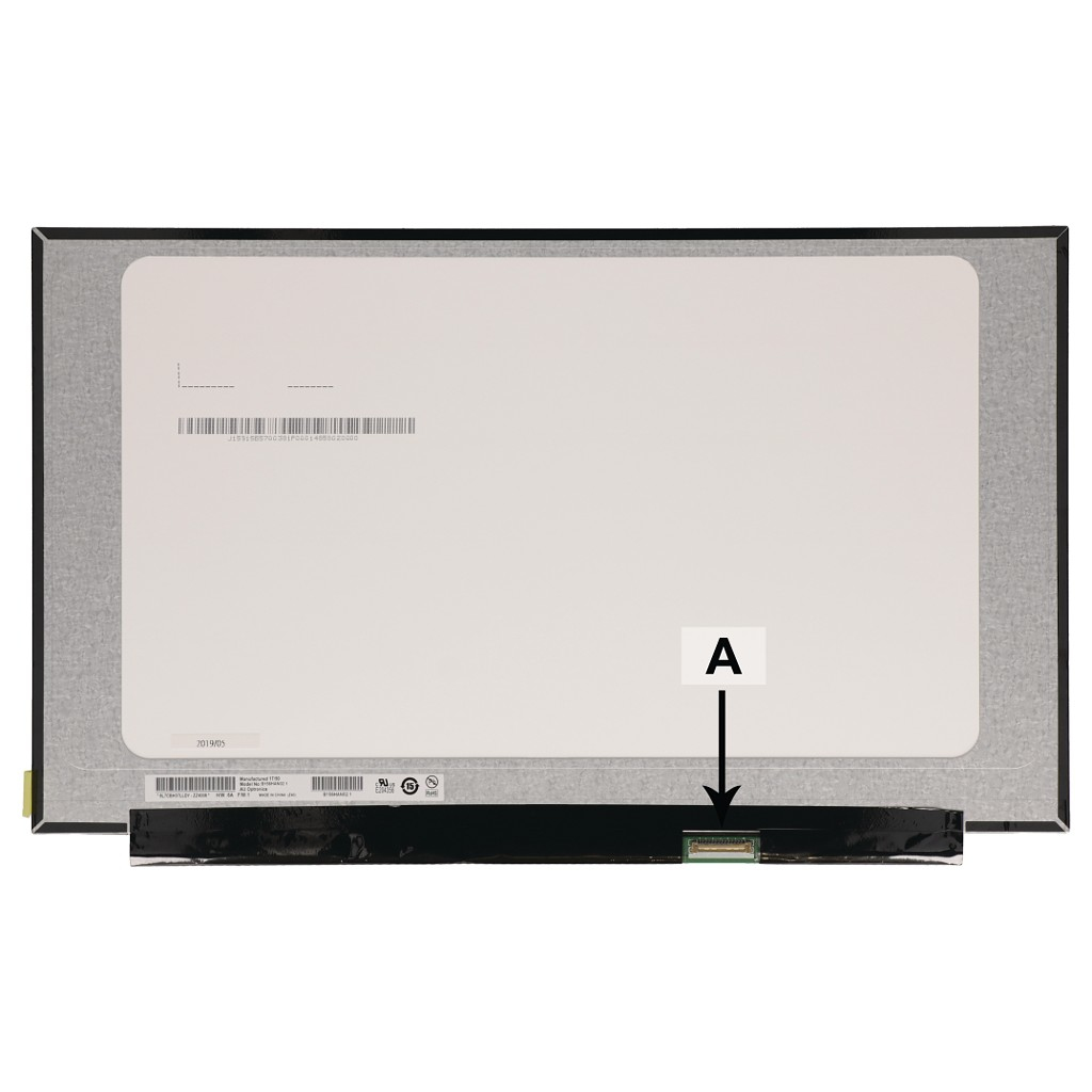 2-Power 2-Power Laptop Spare Parts - 15.6 Inches - Grey