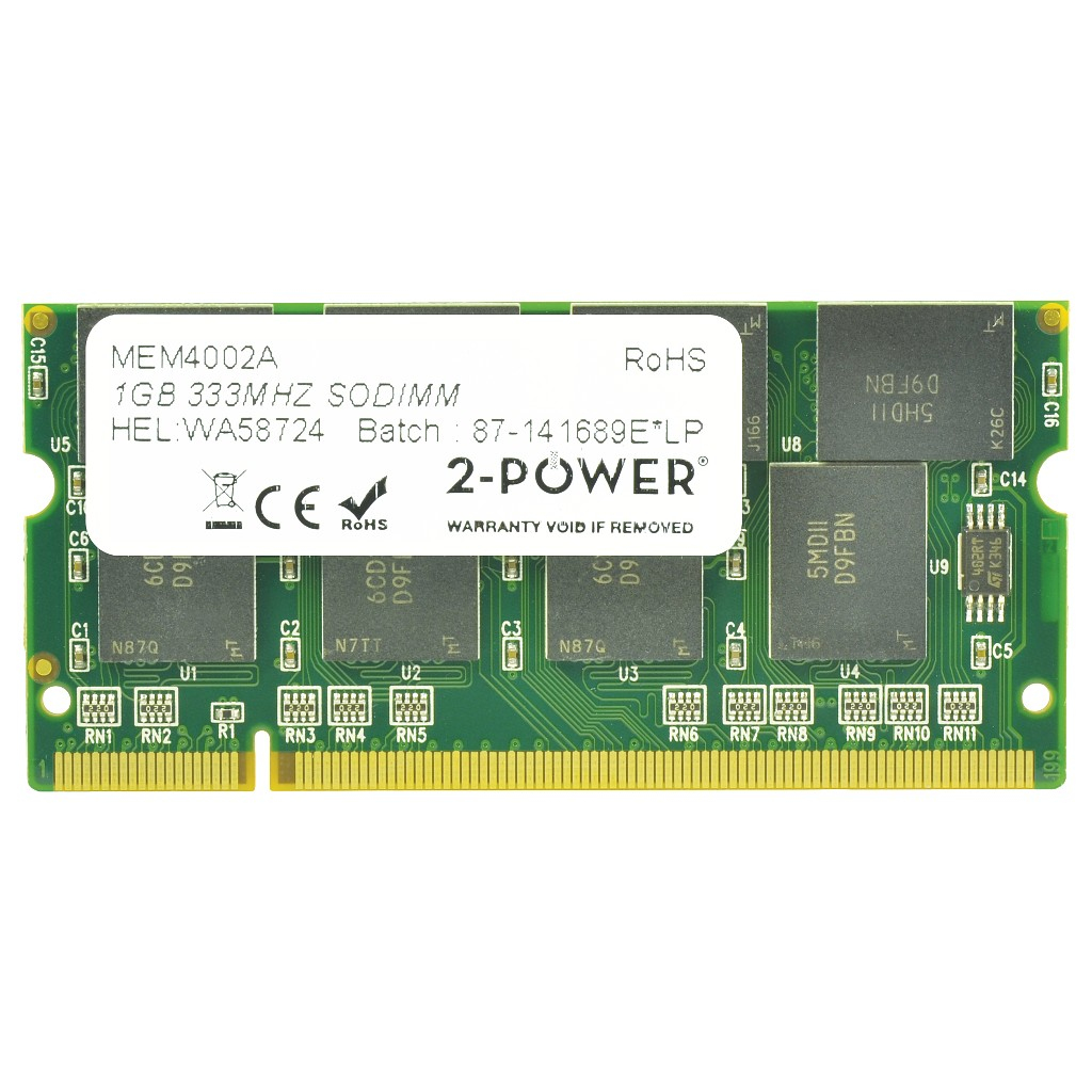 2-Power 2-Power Memory RAM - 1GB