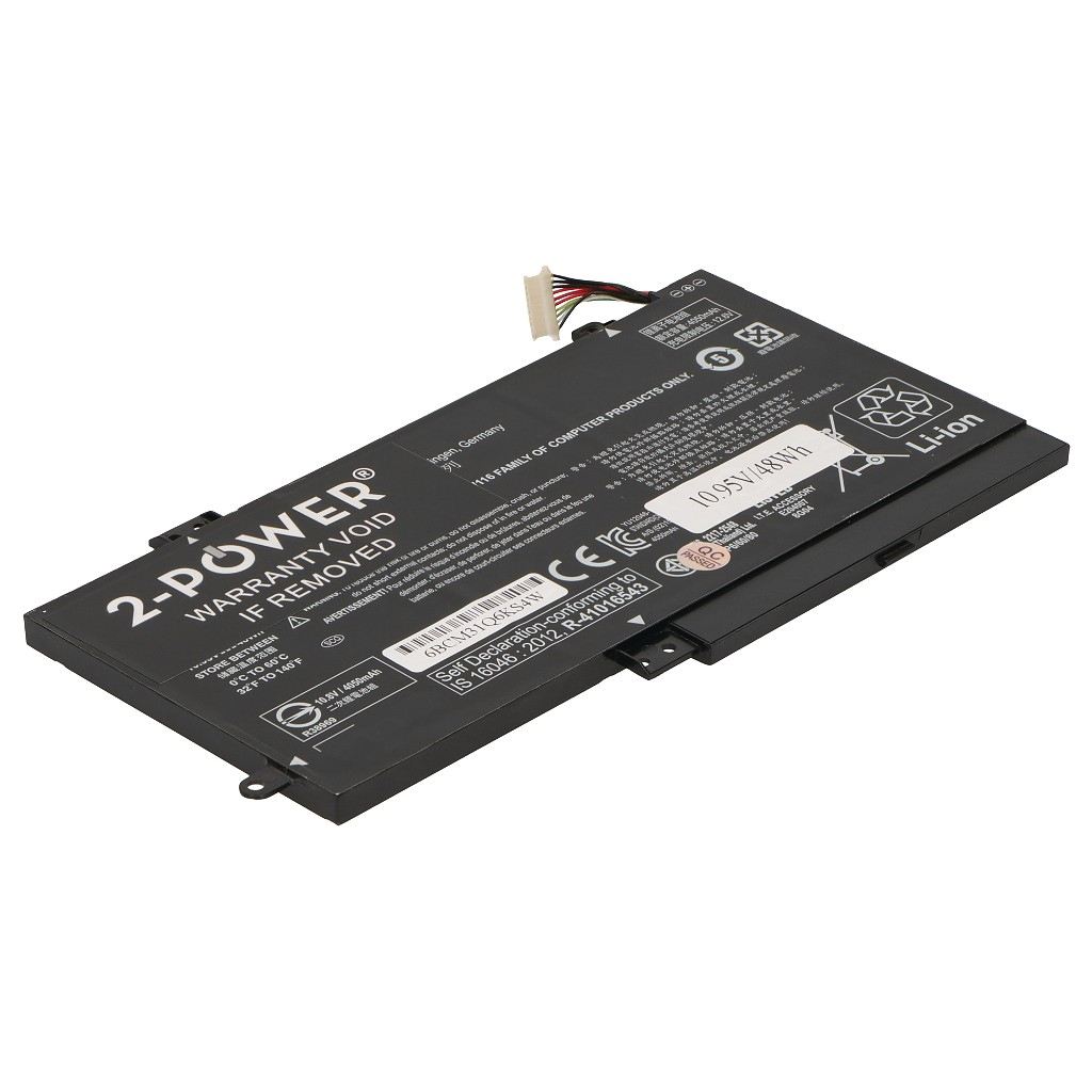 2-Power 2-Power Laptop Spare Parts - Black