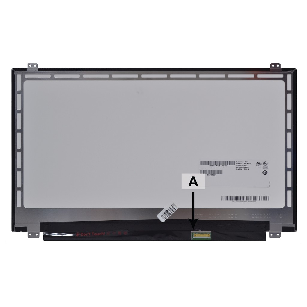 2-Power 2-Power Laptop Spare Parts - 15.6 Inches - Black