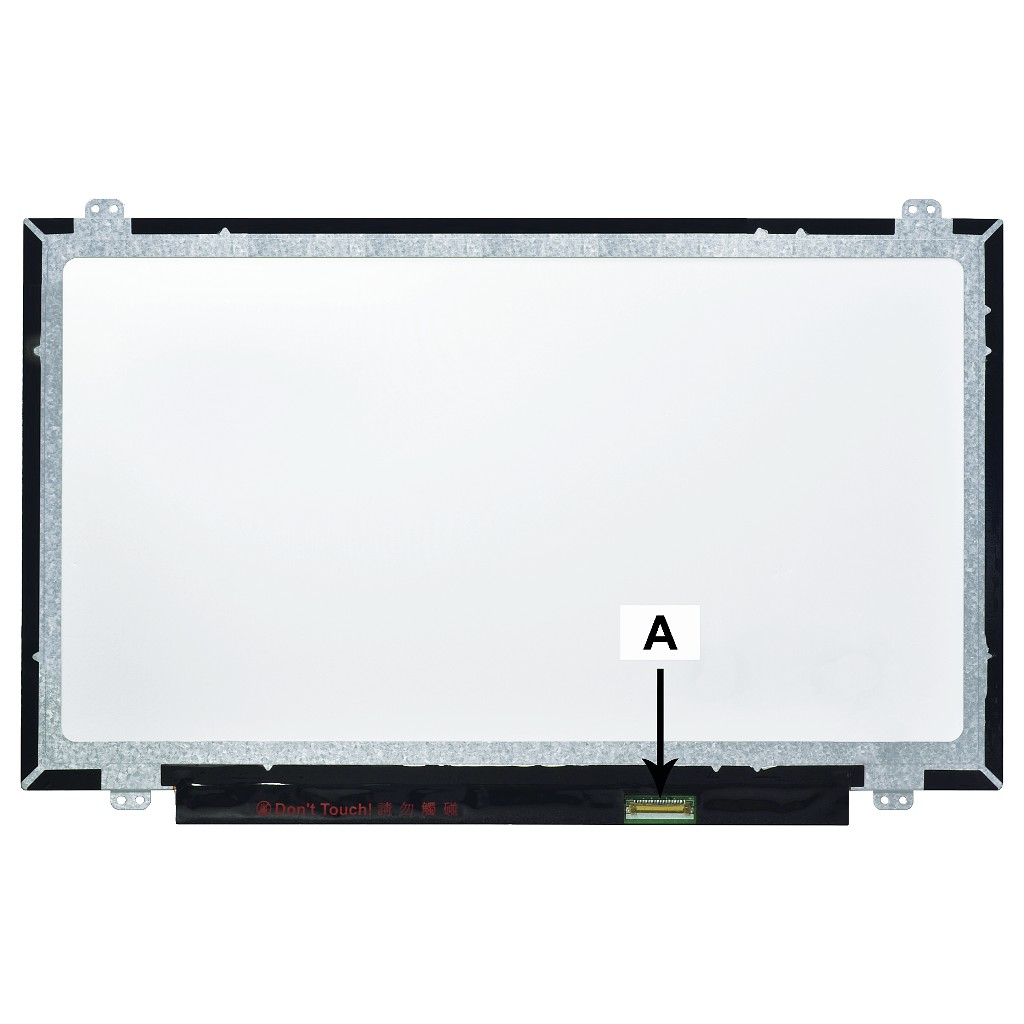 2-Power 2-Power Laptop Spare Parts - 14 Inches - Black