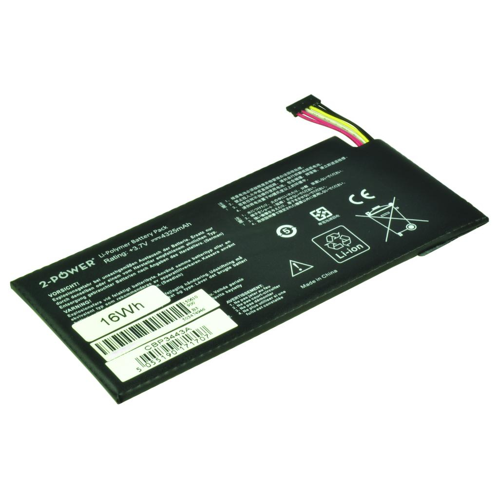 2-Power 2-Power Laptop Spare Parts - Black