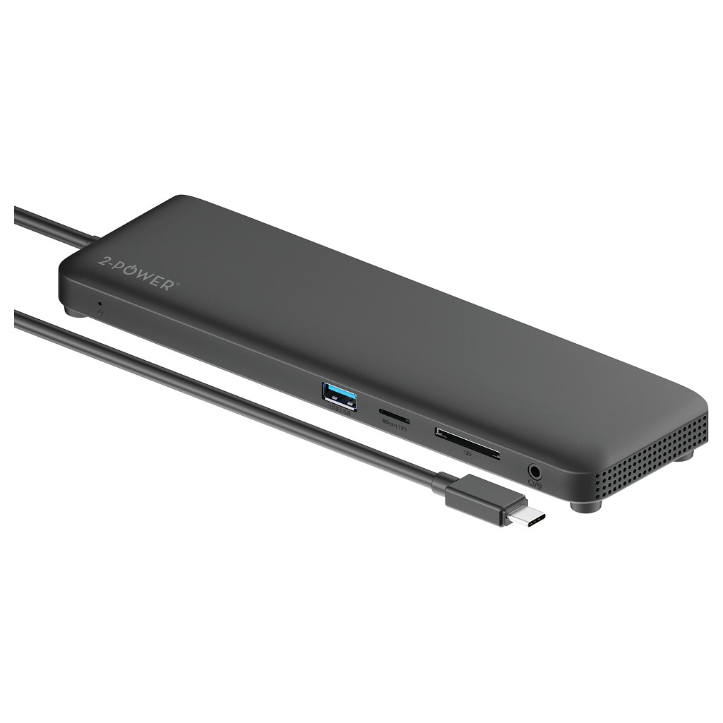 2-Power 2-Power Laptop Docks & Port Replicators - Black