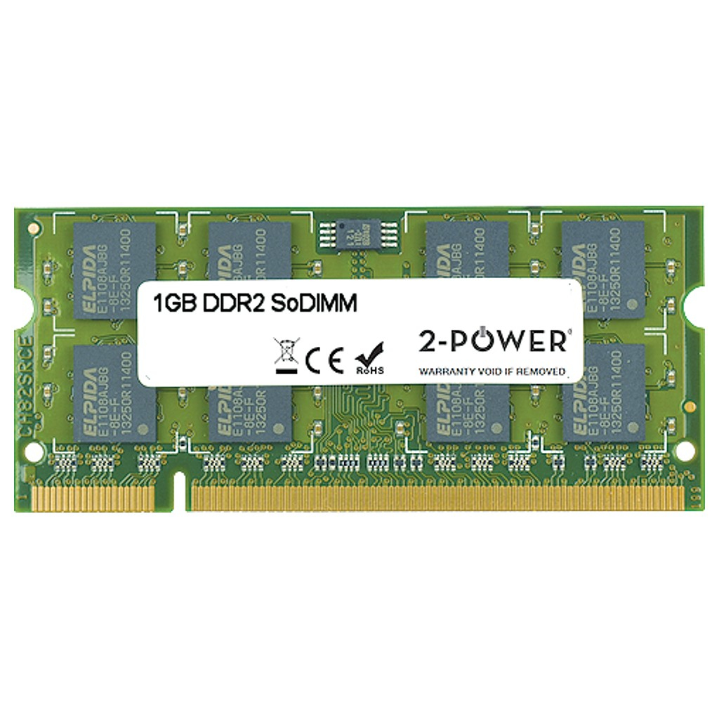 2-Power 2-Power Memory RAM - 1GB - Green