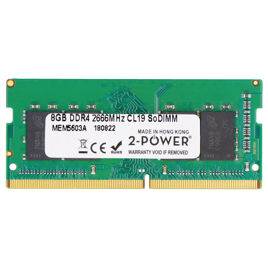 2-Power 8GB (1*8GB) PC4-21300S DDR4-2666MHZ SODIMM