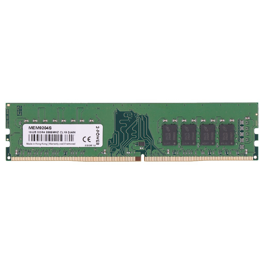 2-Power 16GB (1*16GB) PC4-21300V-U DDR4-2666MHZ UDIMM