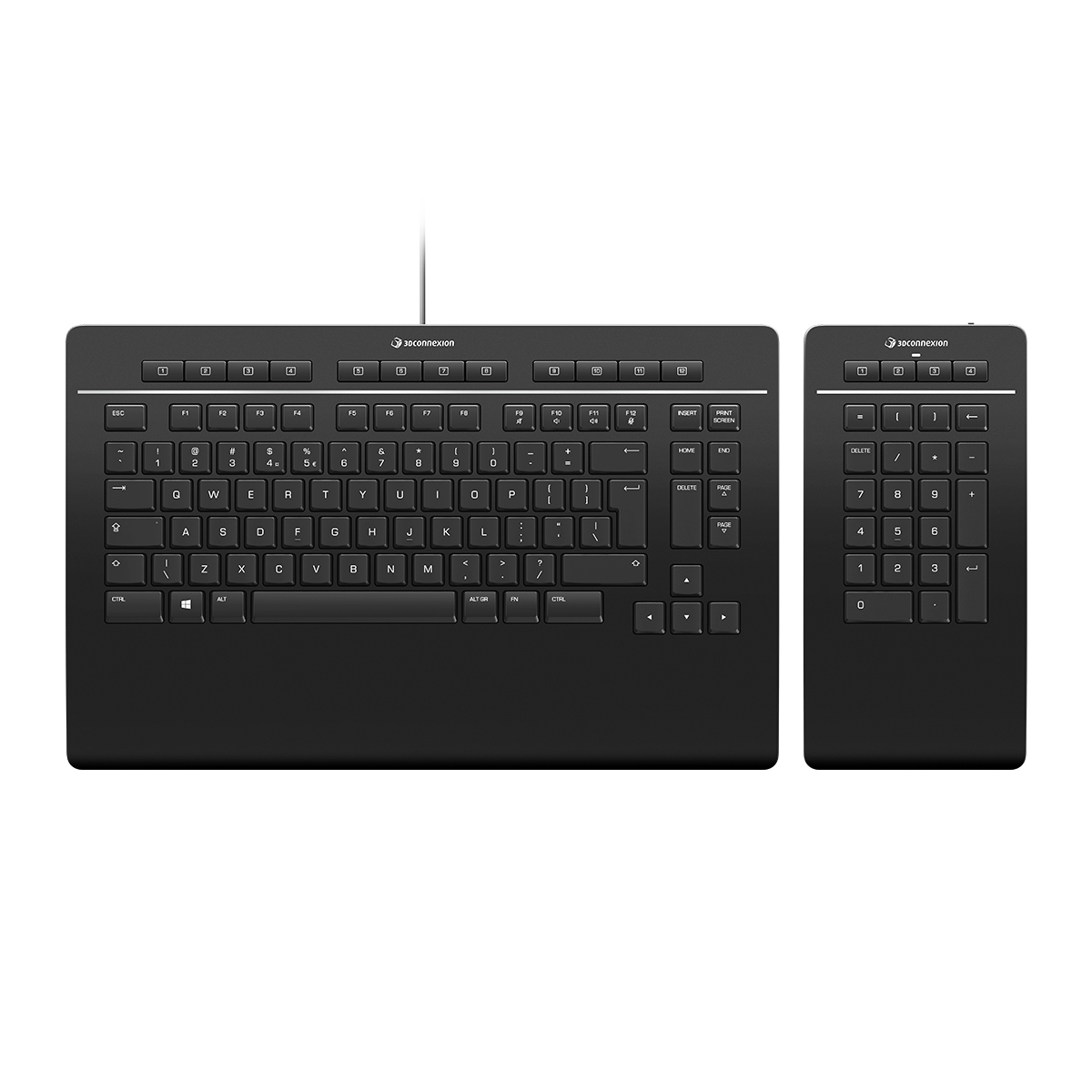 3Dconnexion 3Dconnexion Keyboards - Black