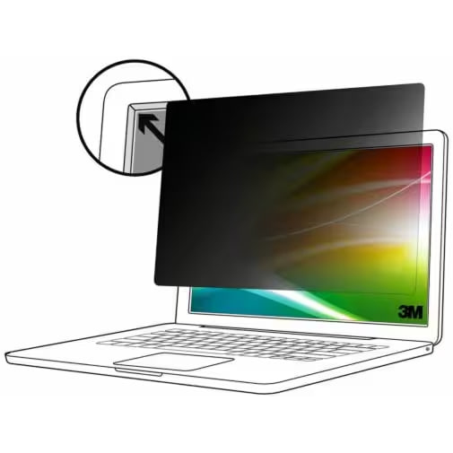 3M BPNAP002 Display Privacy Filters - Black