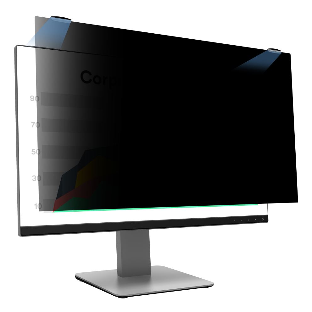 3M PF238W9EM Display Privacy Filters - Black