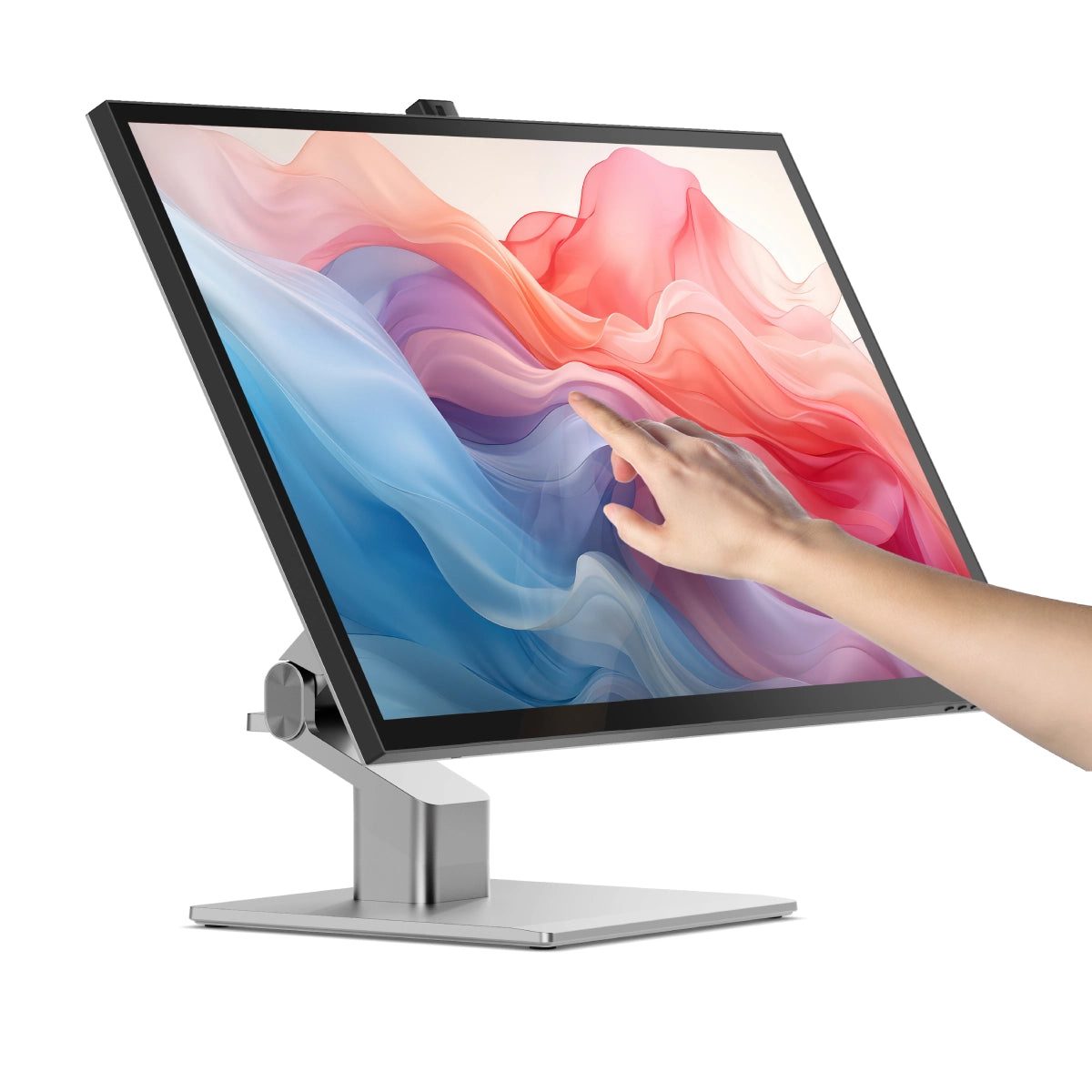 ALOGIC 32C4KPDTF Computer Monitors - 32 Inches - Silver