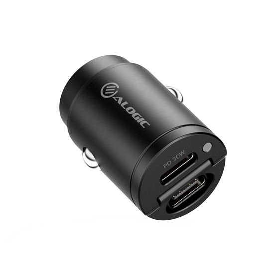 Alogic 2xUSB-C Mobile Device Chargers - Grey
