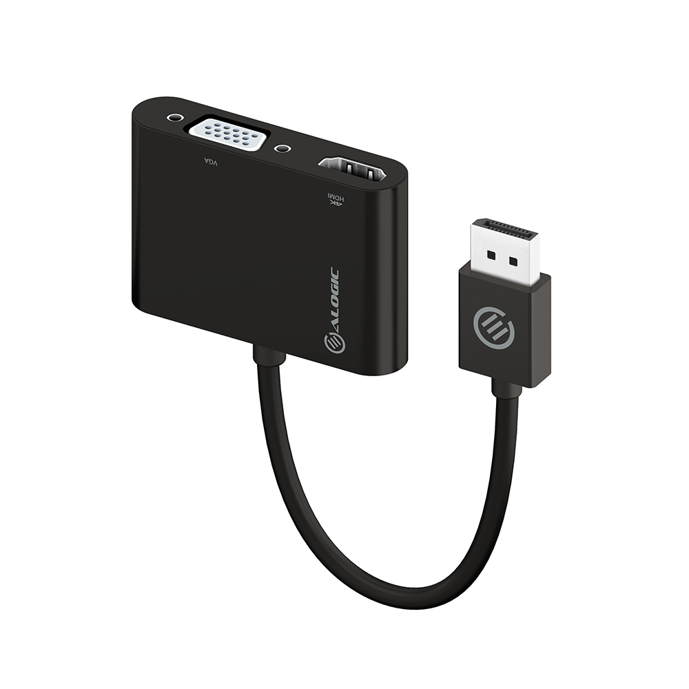 ALOGIC 2-in-1 Video Cable Adapters - Black