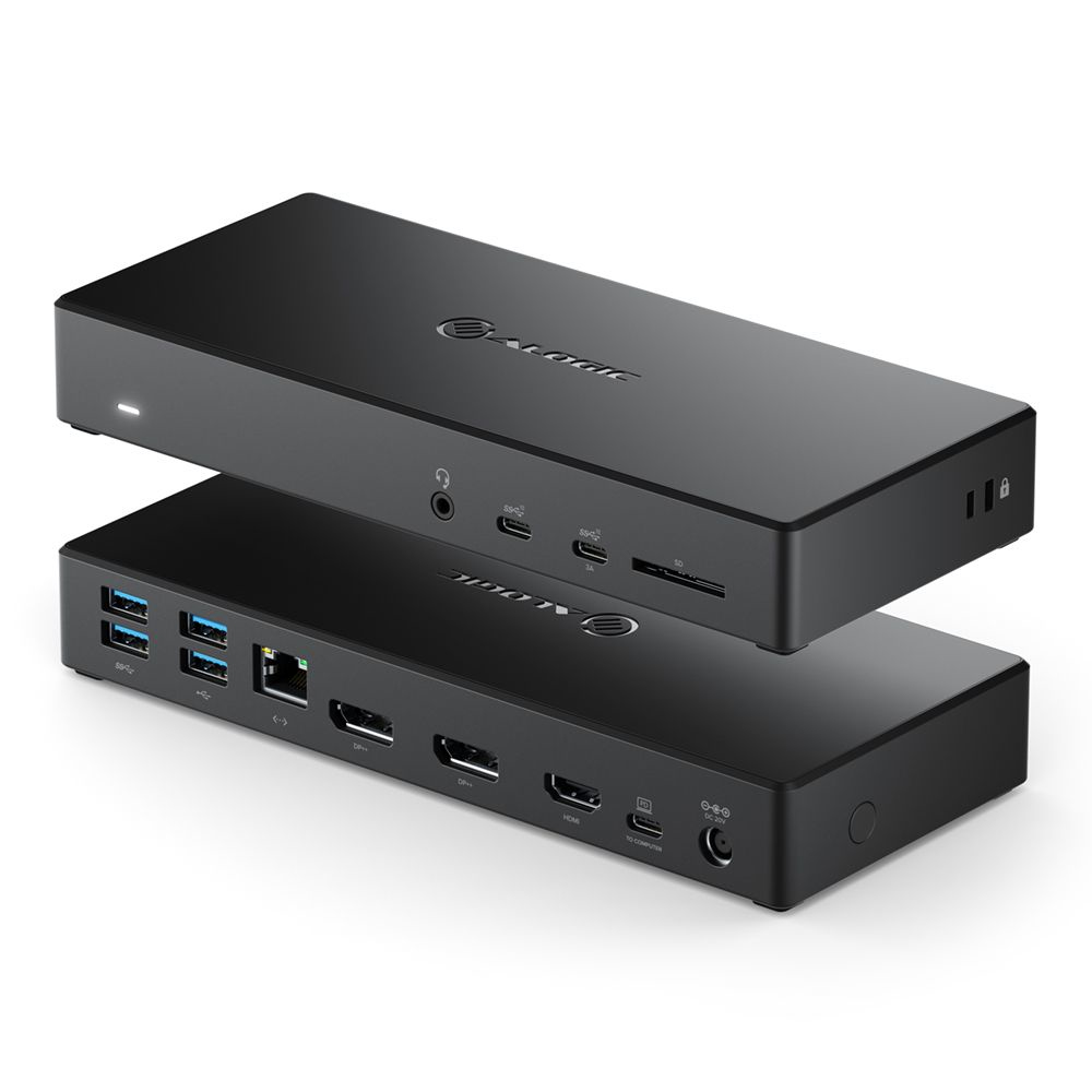 Alogic 100W Laptop Docks & Port Replicators - Black