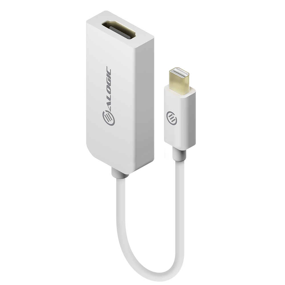Alogic 15cm Video Cable Adapters - White