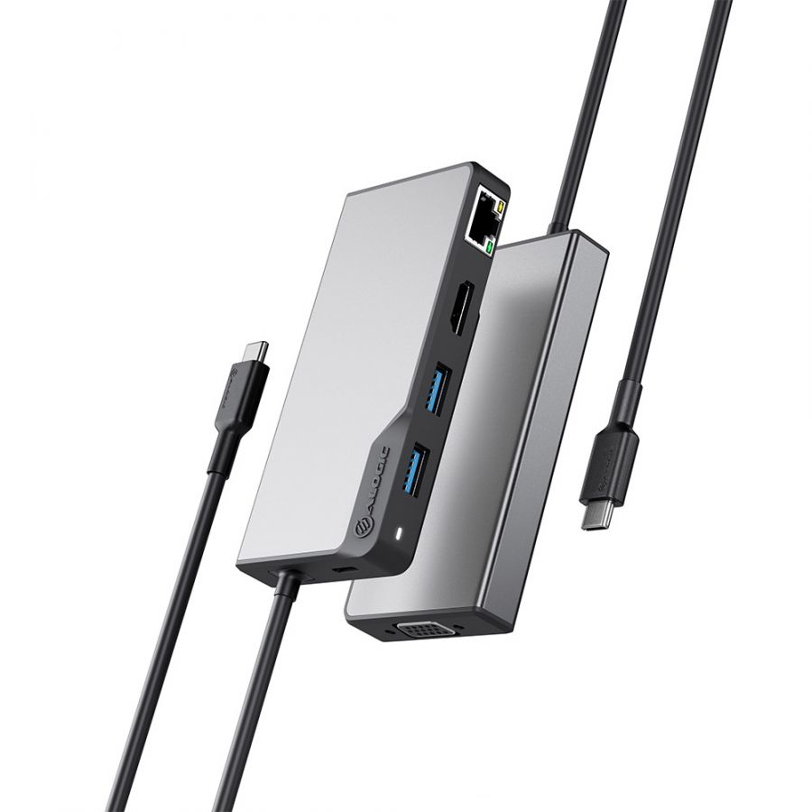 Alogic 6-in-1 Laptop Docks & Port Replicators - Multi