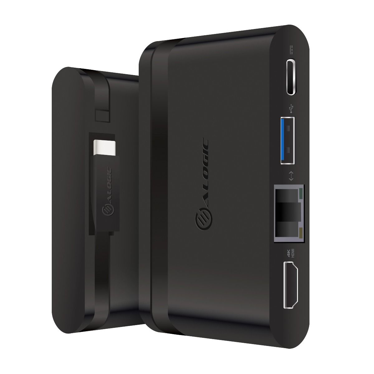 Alogic 100W Laptop Docks & Port Replicators - Black