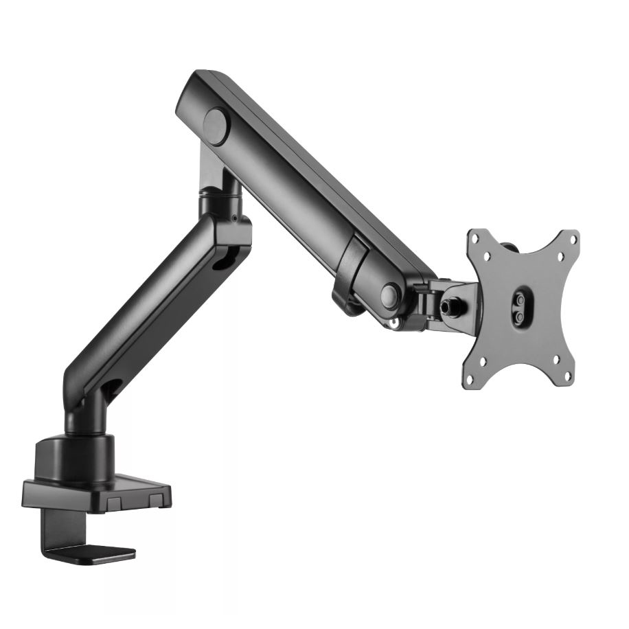 AMER SINGLE MONITOR MOUNT BLACK