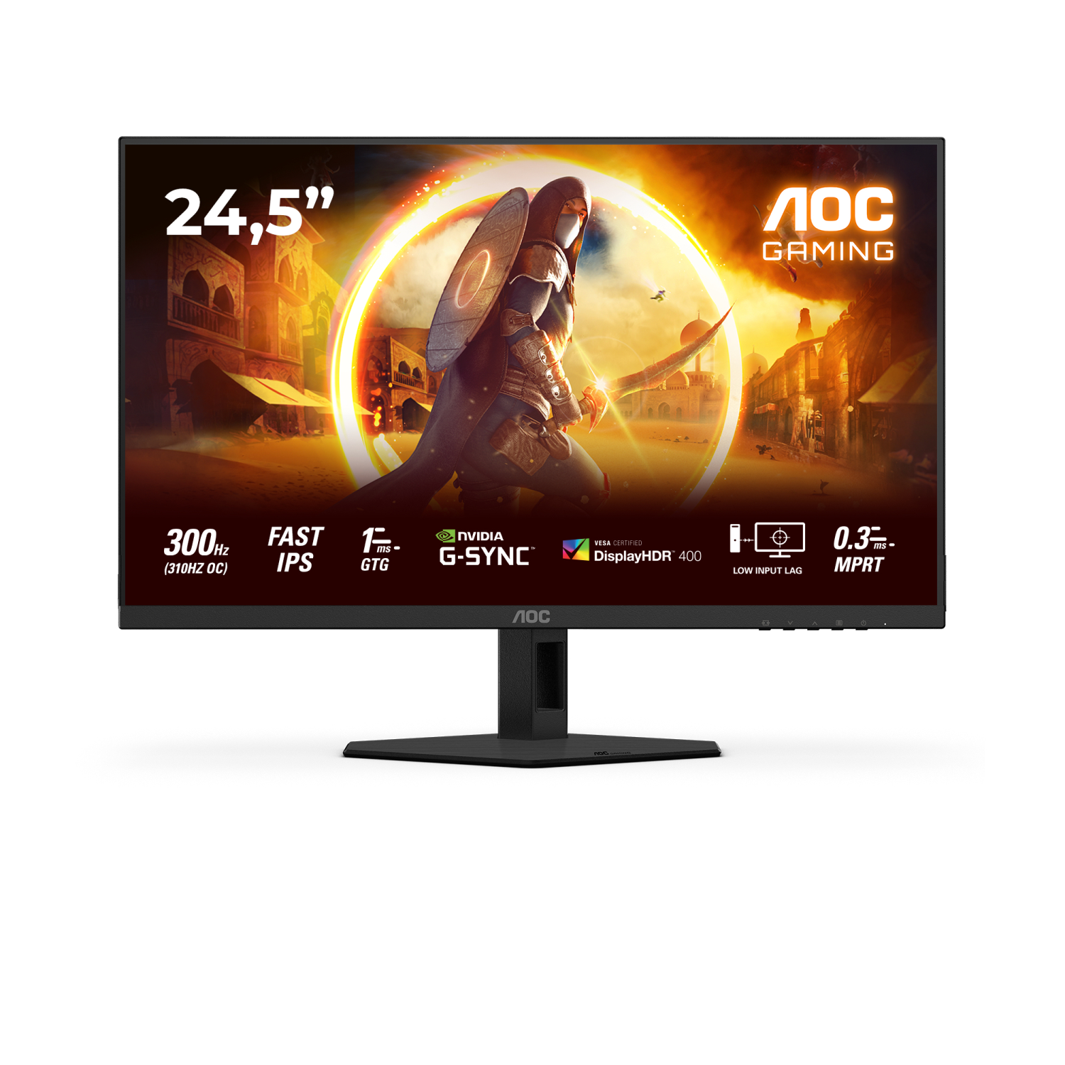 AOC 25G4SRE Computer Monitors - 24.5 Inches - Multi