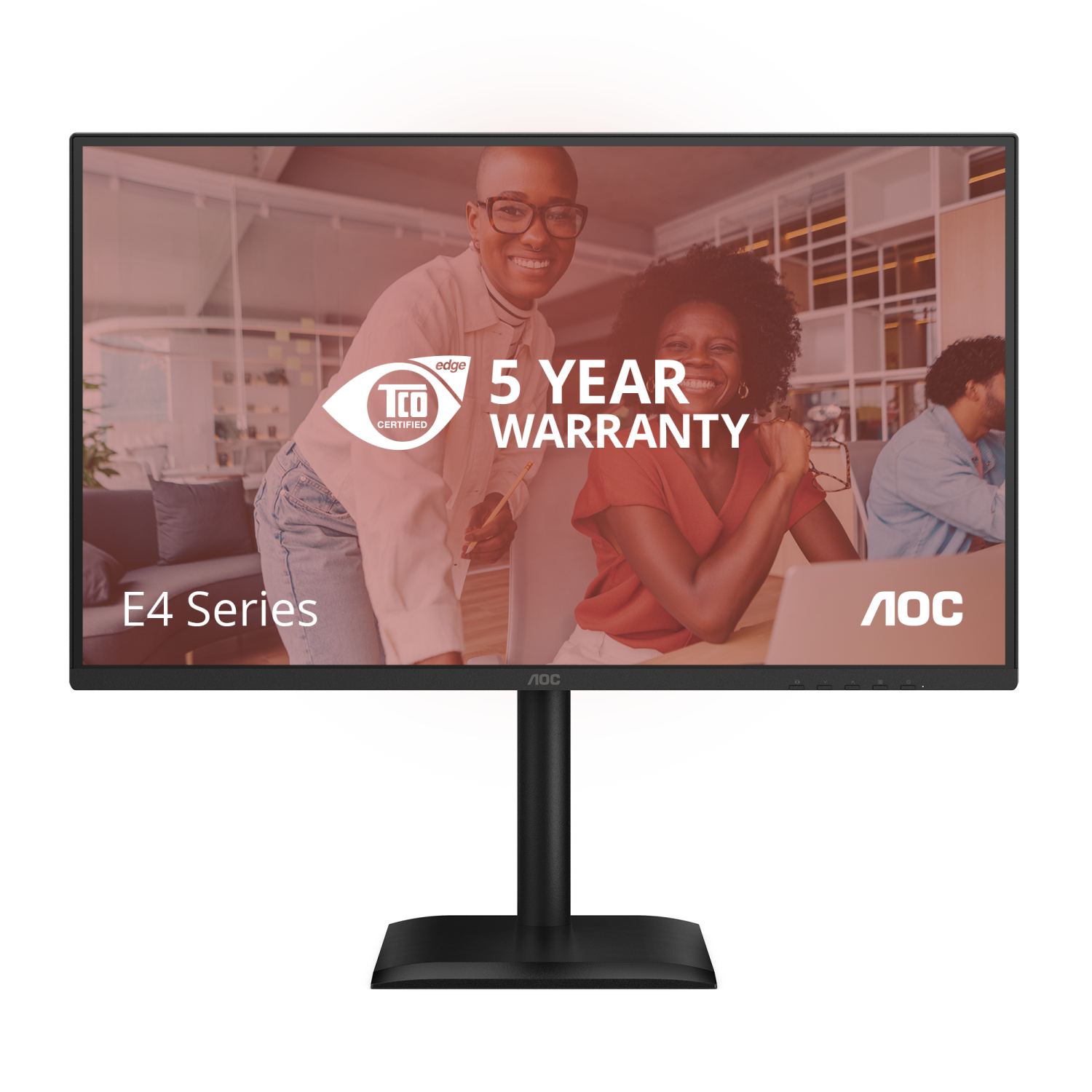 AOC 27E4CV Computer Monitors - 27 Inches - Black
