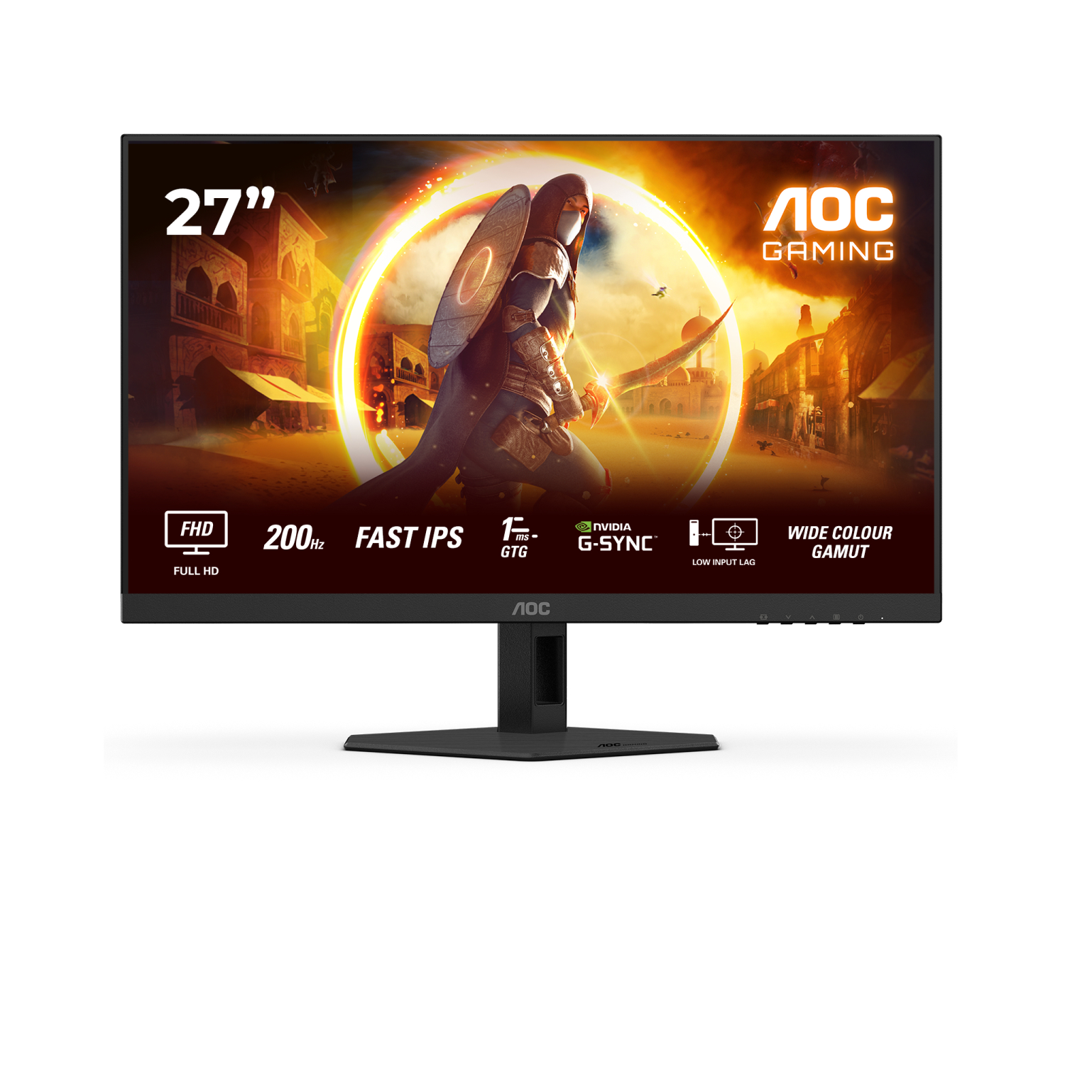 AOC 27G4HRE Computer Monitors - 27 Inches - Multi