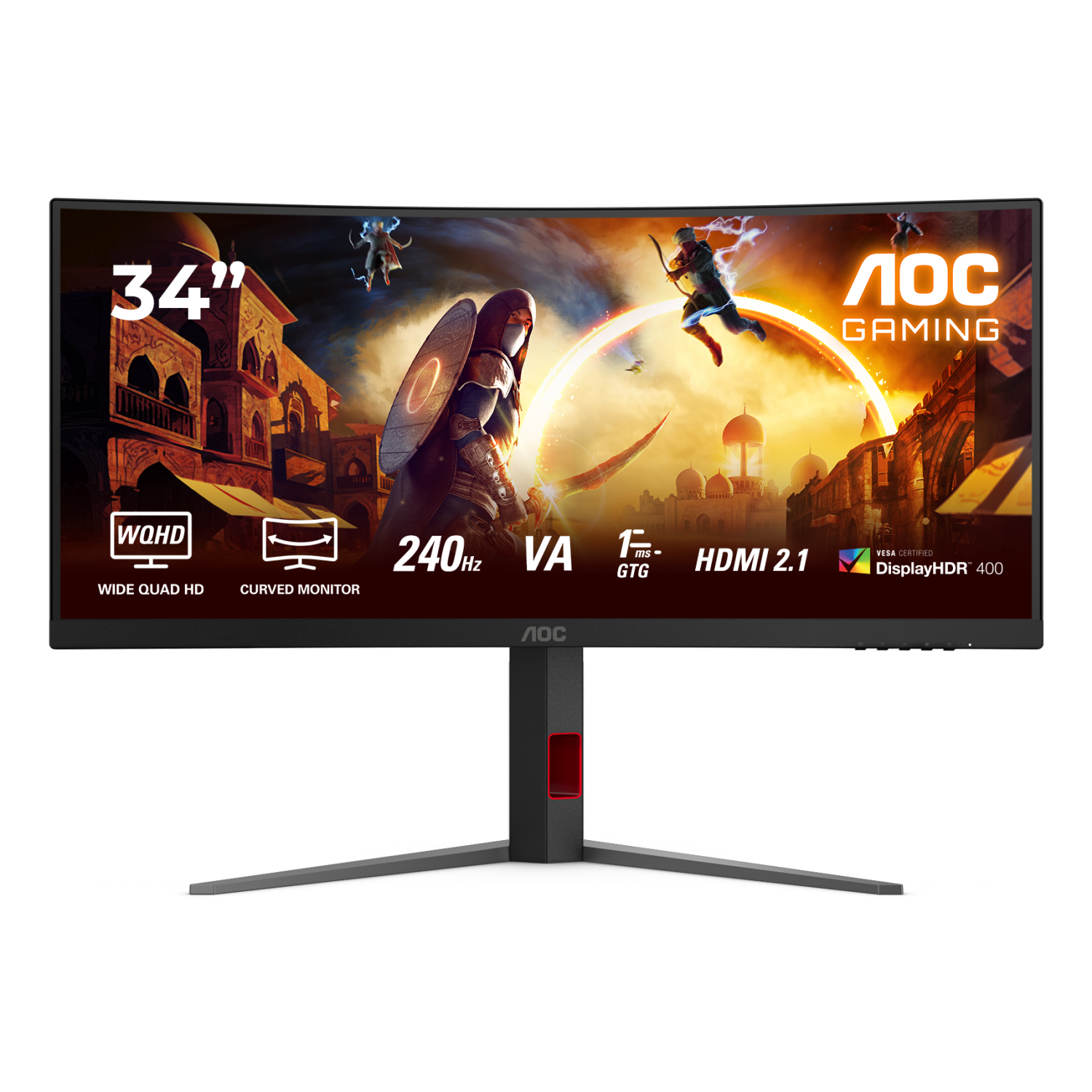 AOC CU34G4Z Computer Monitors - 34 Inches - Multi
