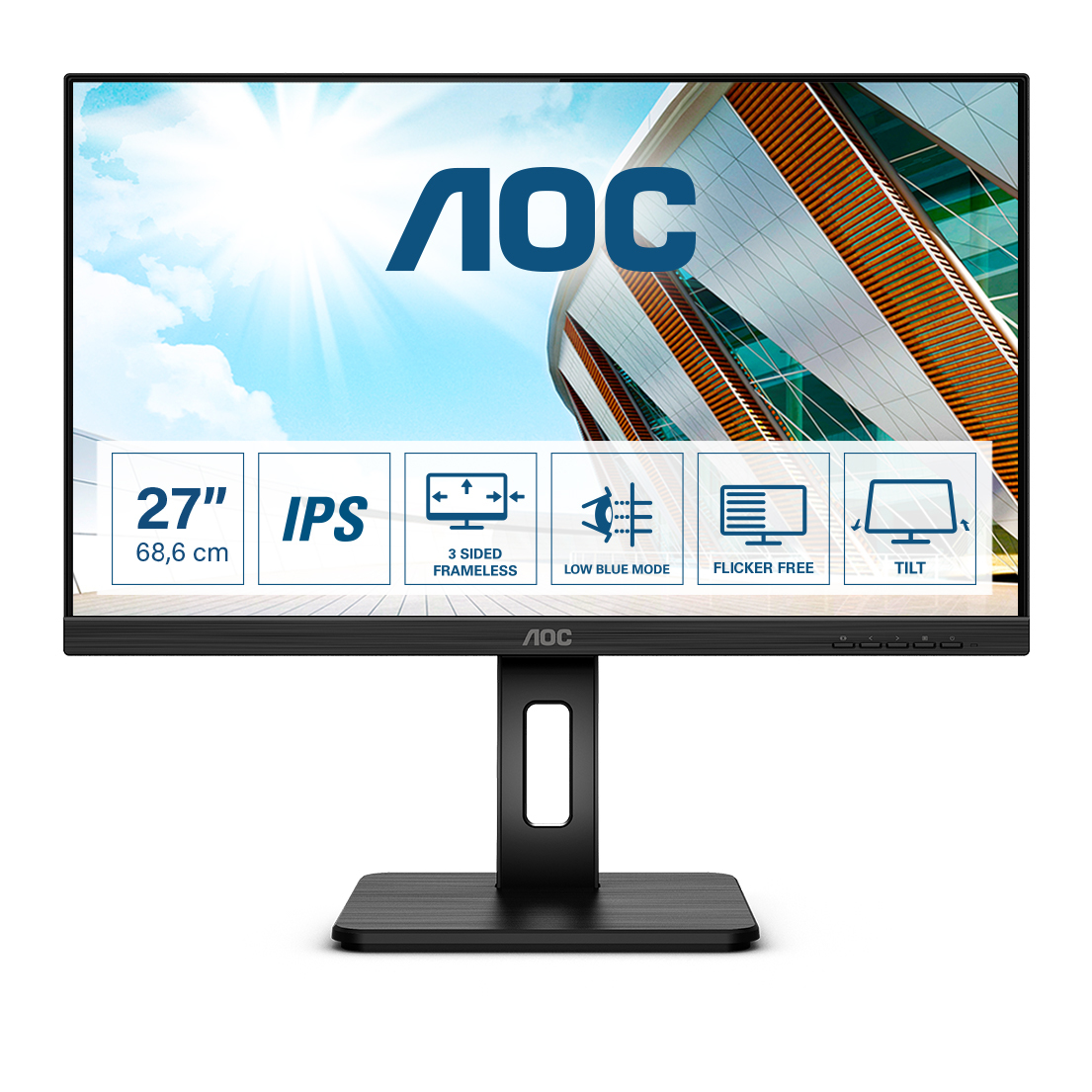 AOC Q27P2Q Computer Monitors