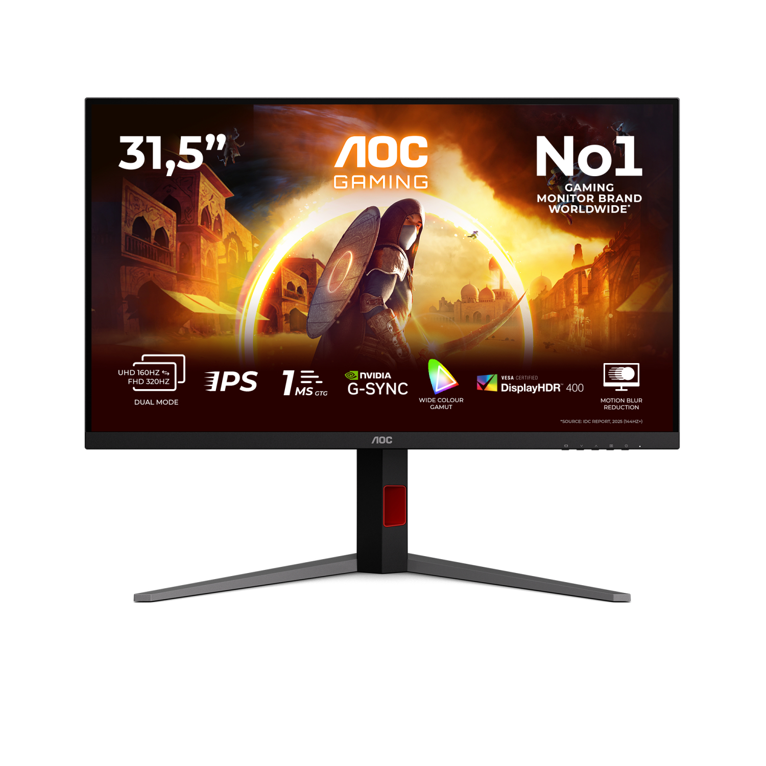 AOC U32G4U Computer Monitors - 31.5 Inches - Multi
