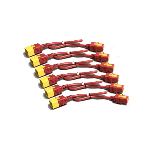 APC AP8712SX340 Power Cables - Red