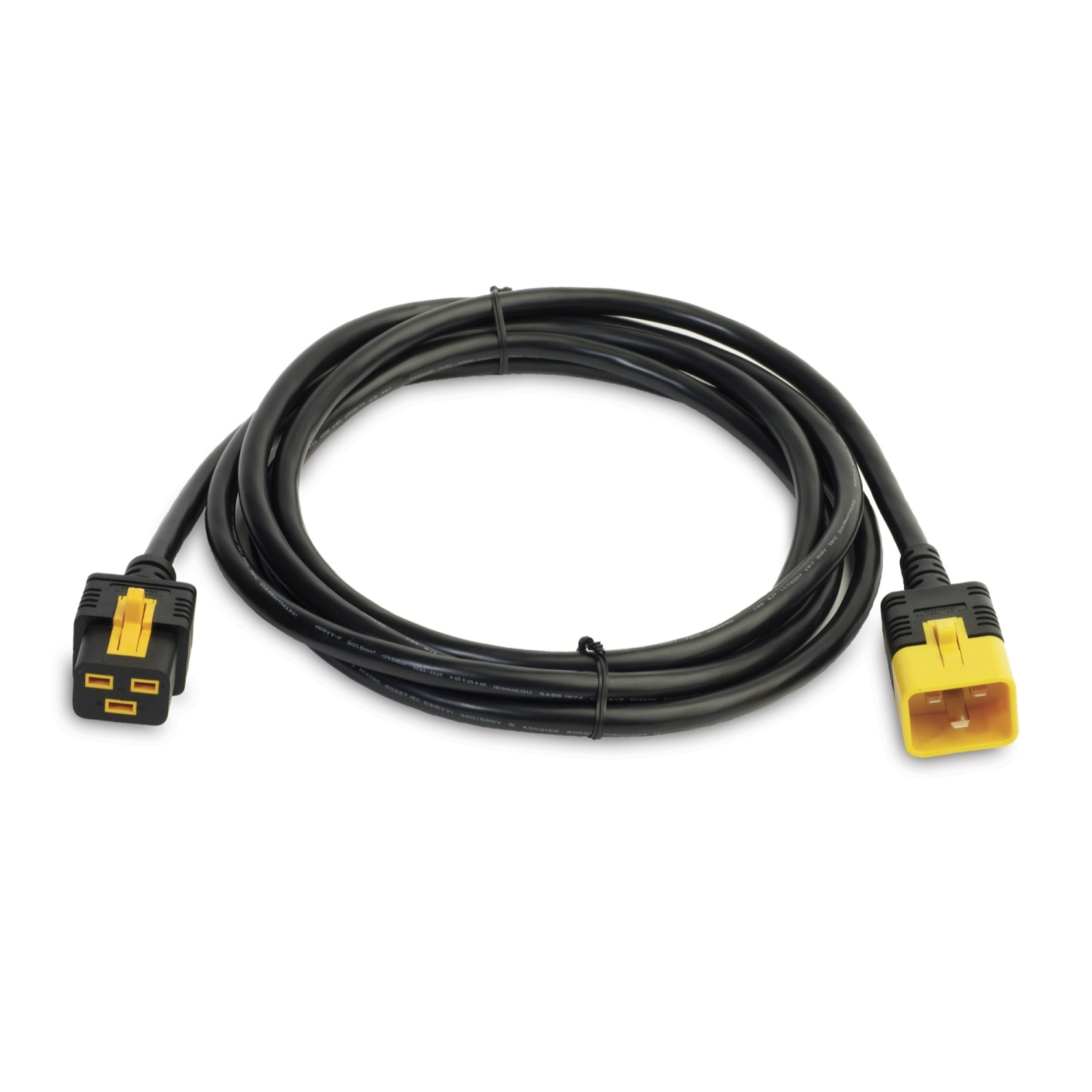 APC Power Cords Black 3 m C19 coupler C20 coupler