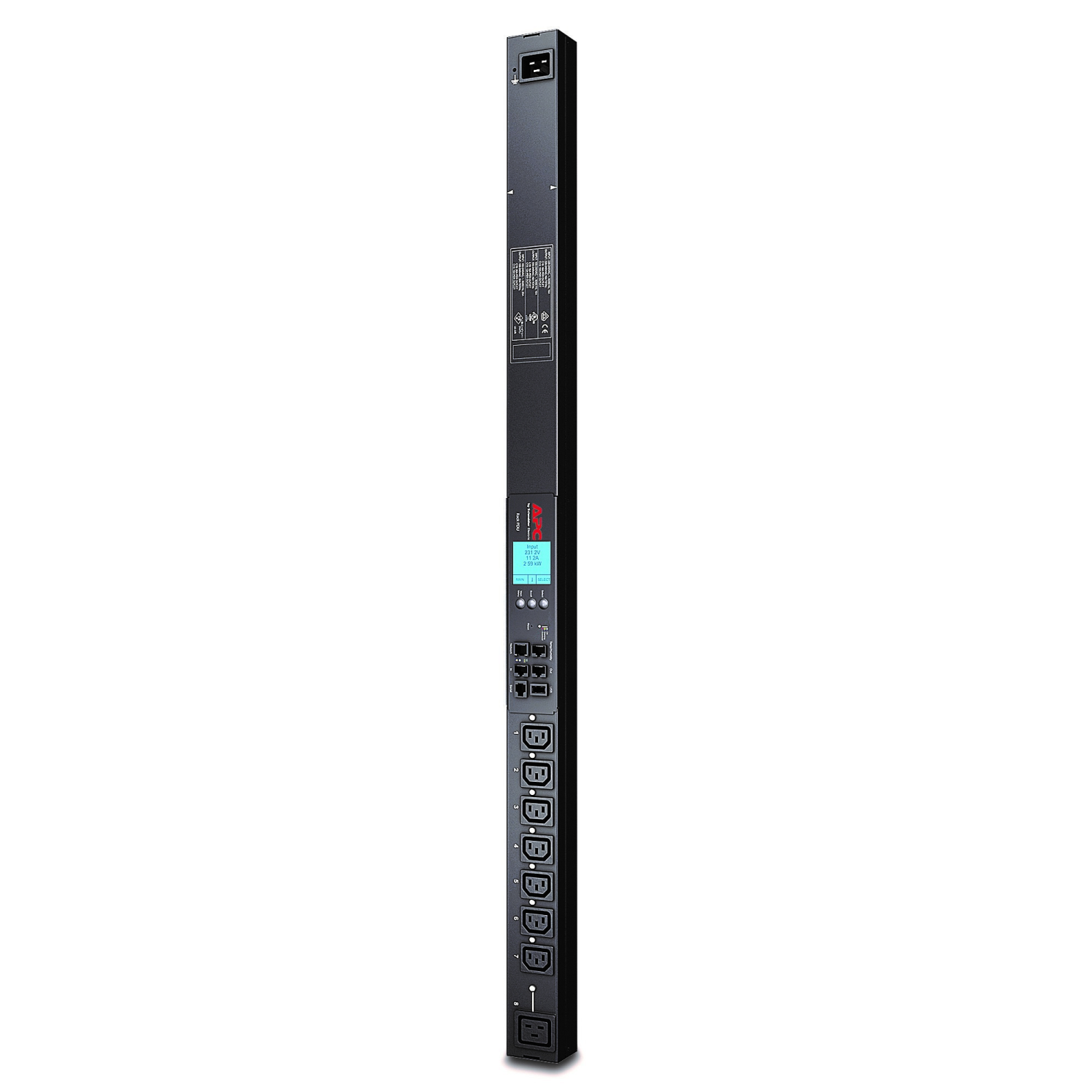 APC PDU 2G power distribution unit (PDU) 8 AC outlet(s) 0U