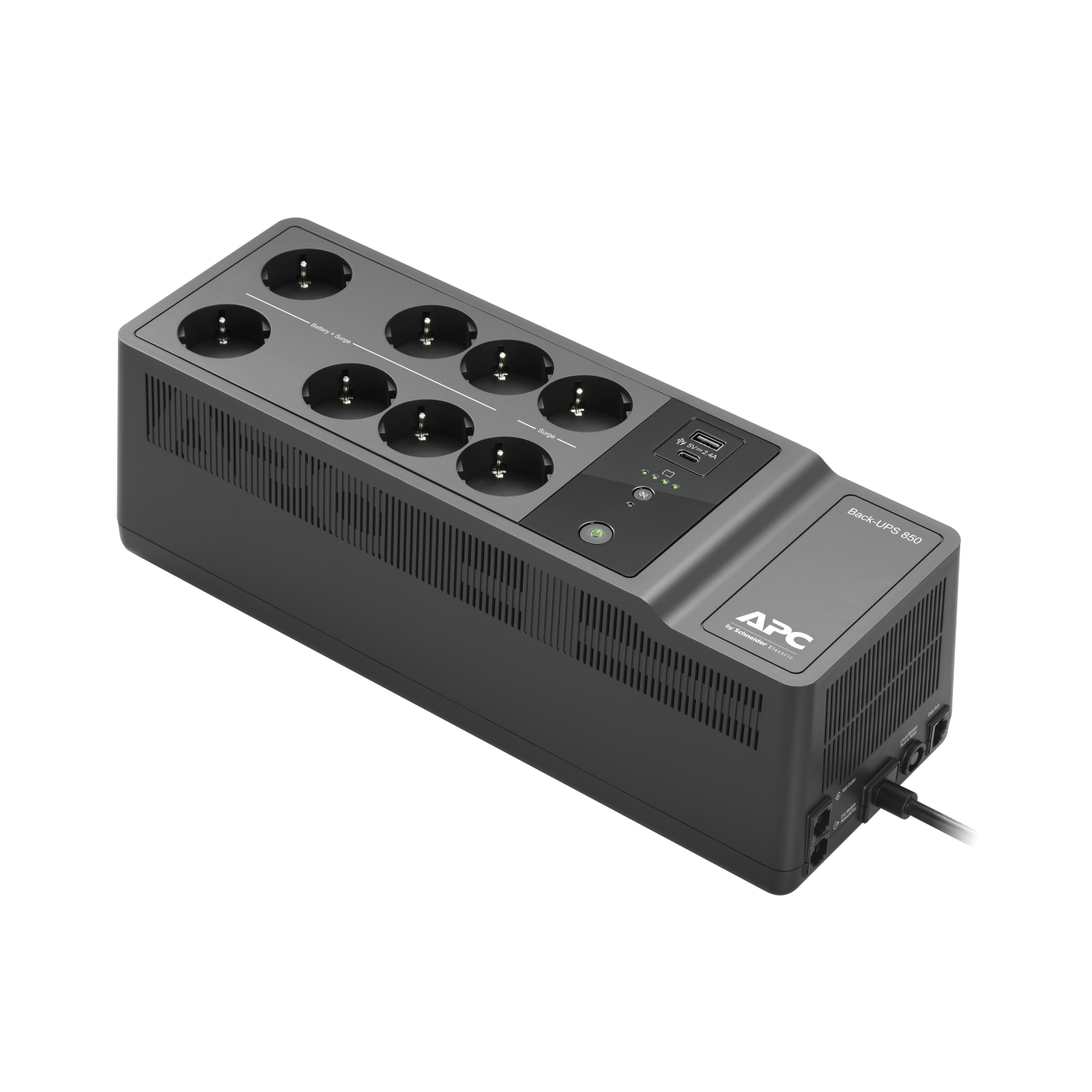 APC BE850G2-GR Uninterruptible Power Supplies (UPSs) - Black