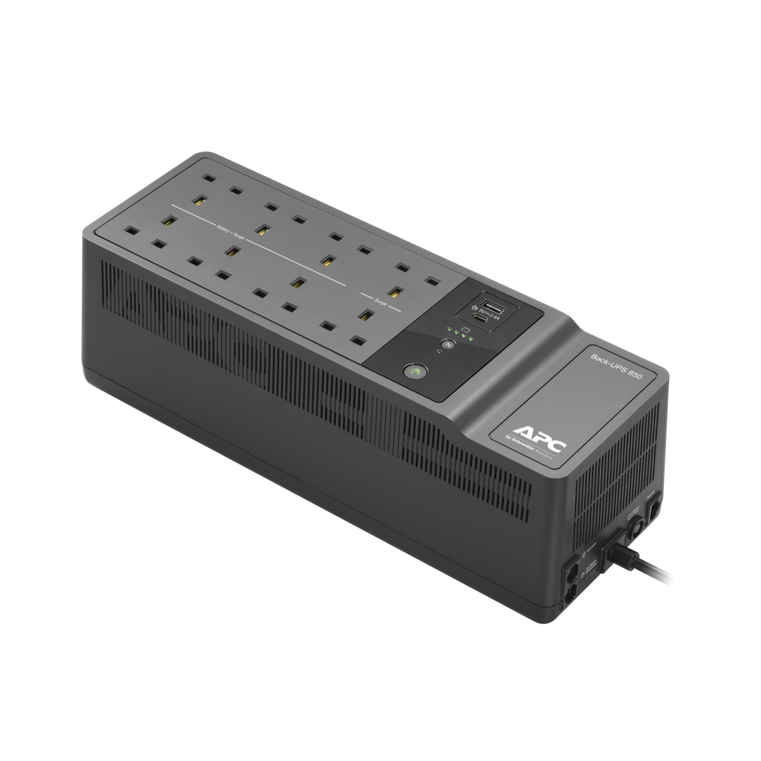 APC BE850G2-UK Uninterruptible Power Supplies (UPSs) - Black