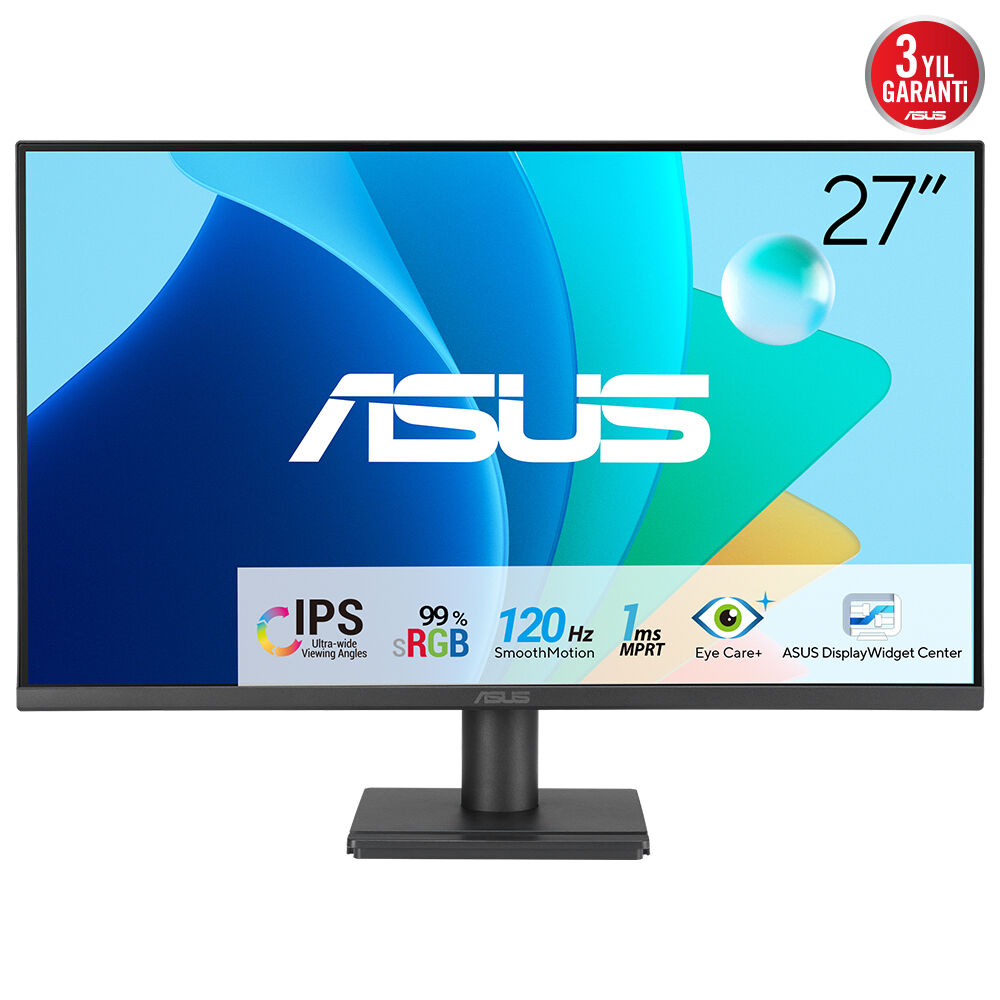 ASUS VA279HG Computer Monitors - 27 Inches - Black