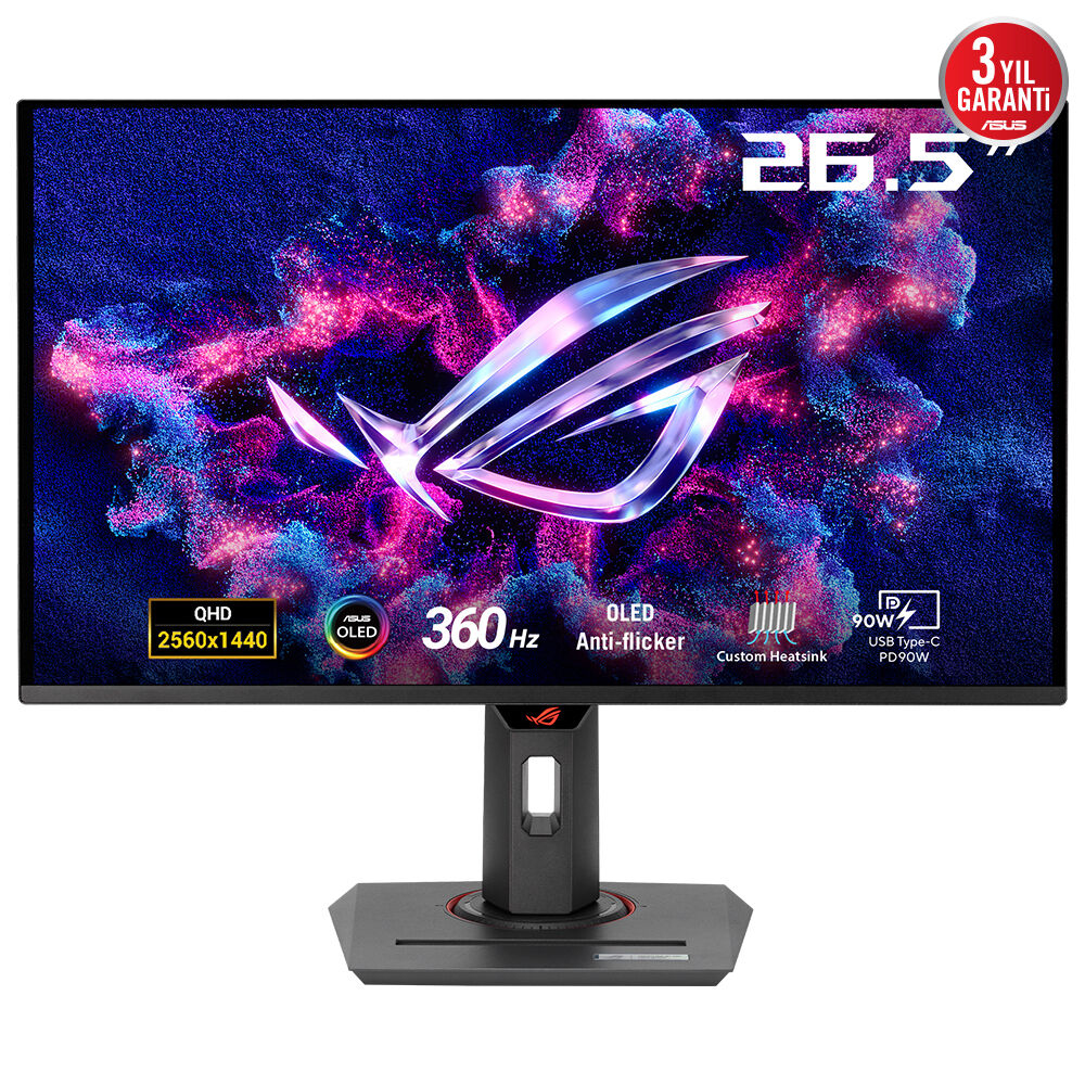 ASUS XG27ACDNG Computer Monitors - 26.5 Inches - Black
