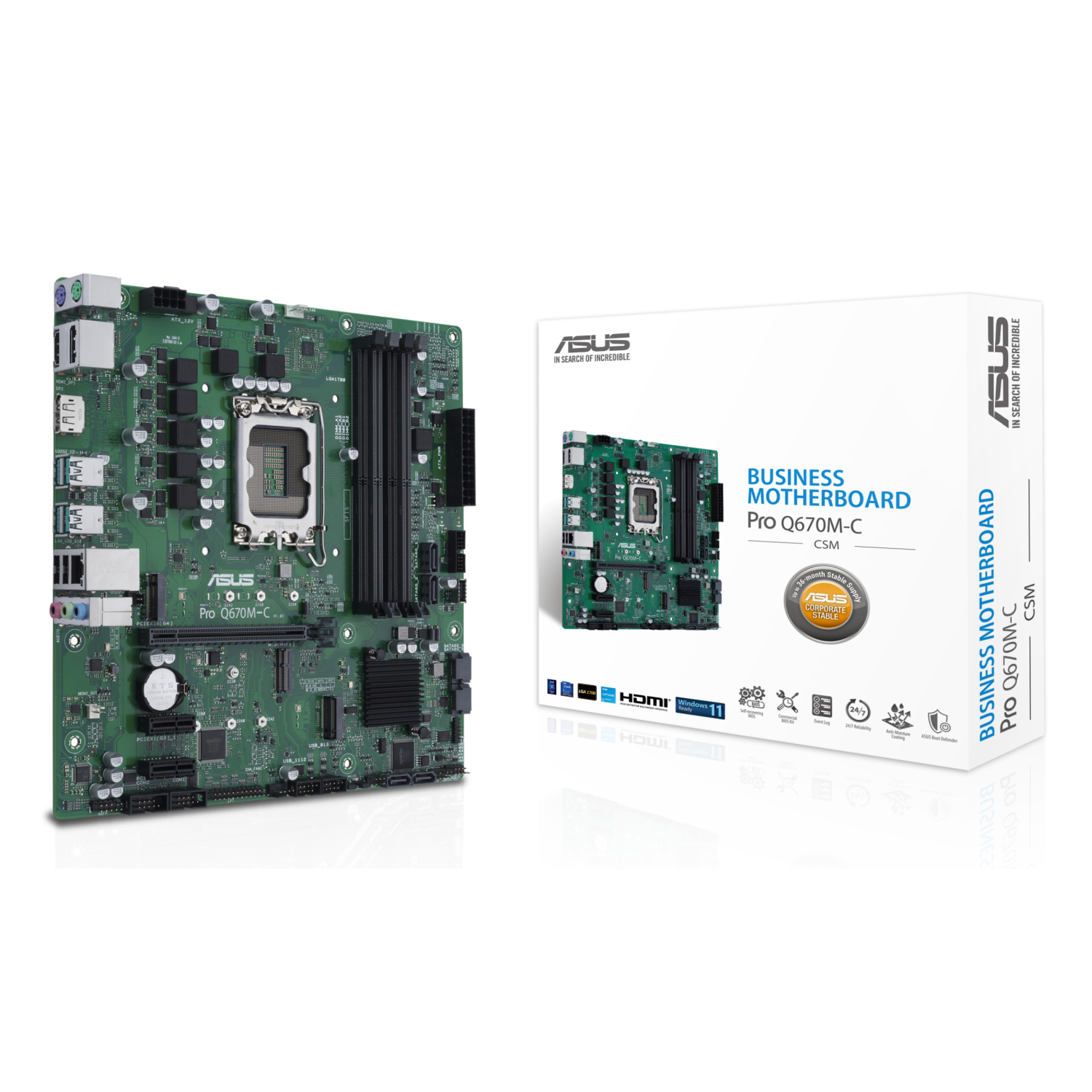 ASUS Q670M-C-CSM Motherboards