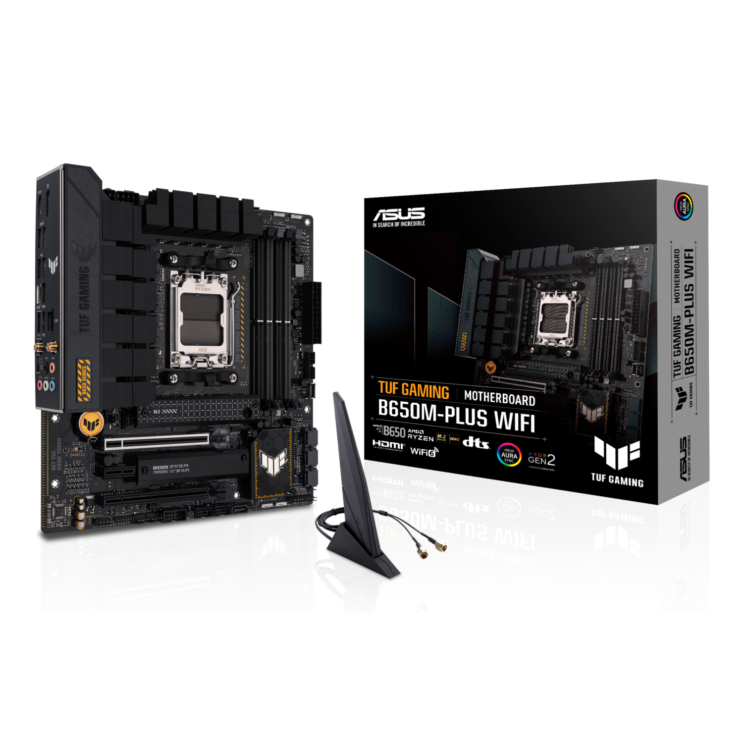 ASUS B650M-PLUS Motherboards - Black