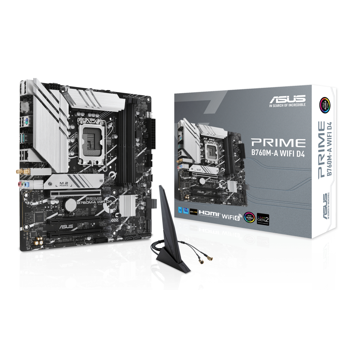 ASUS B760M-A Motherboards - Black