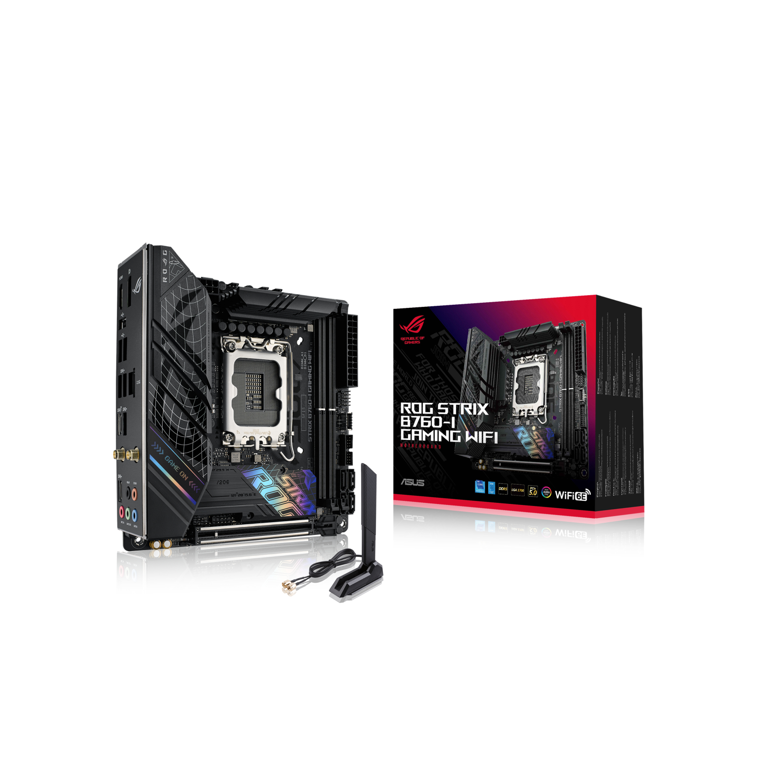 ASUS B760-I Motherboards - Black