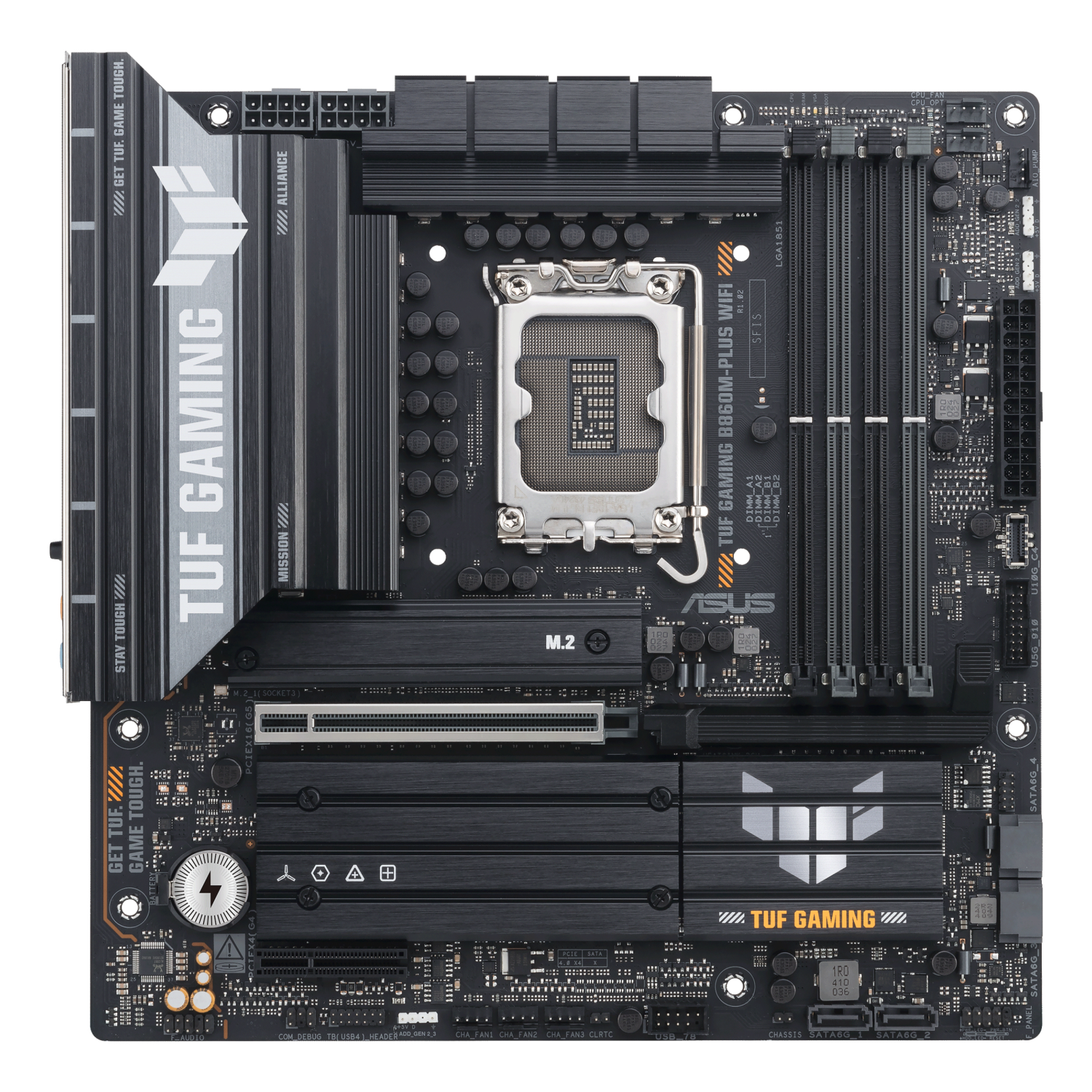 ASUS B860M-PLUS Motherboards - Black