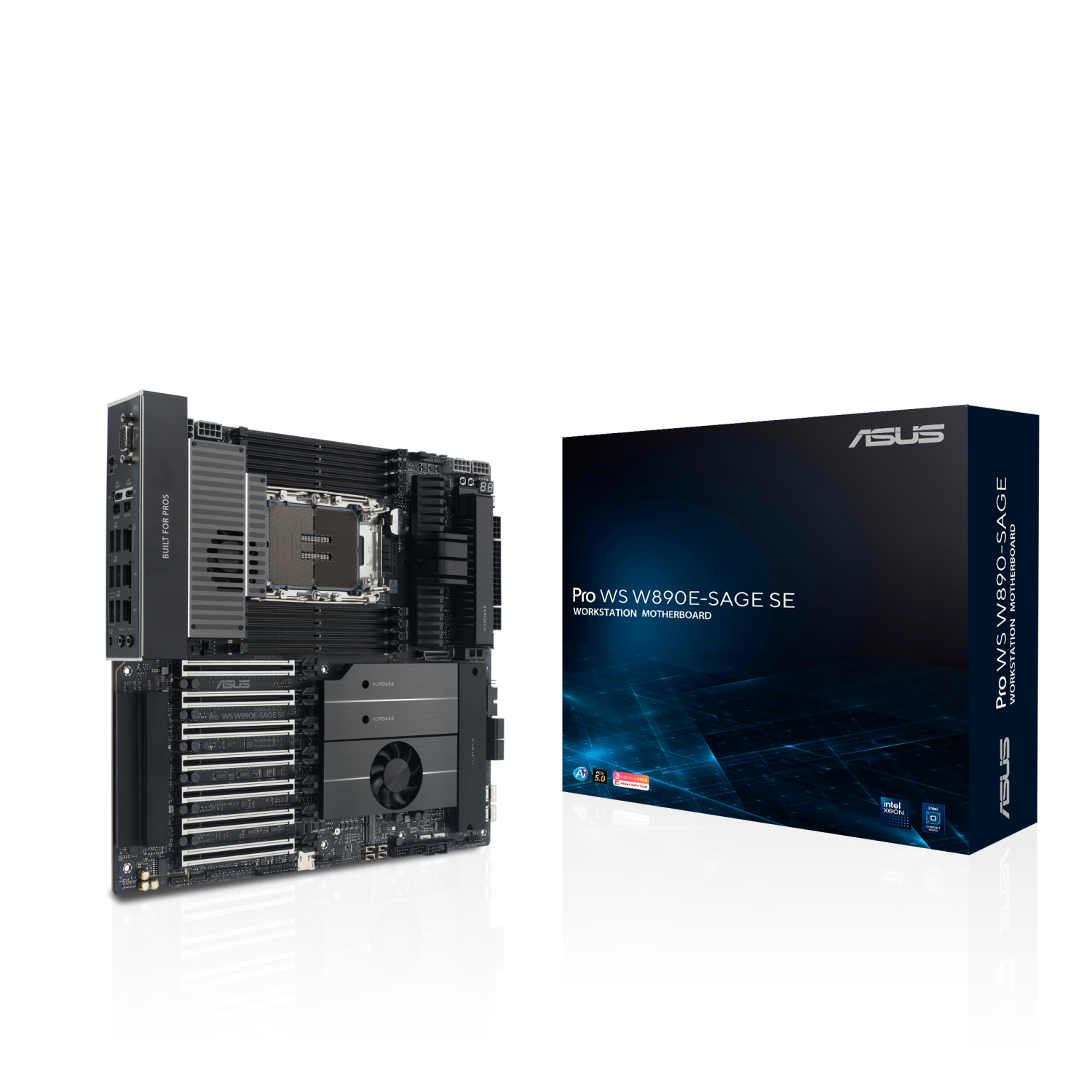 ASUS W890E-SAGE Motherboards - Black