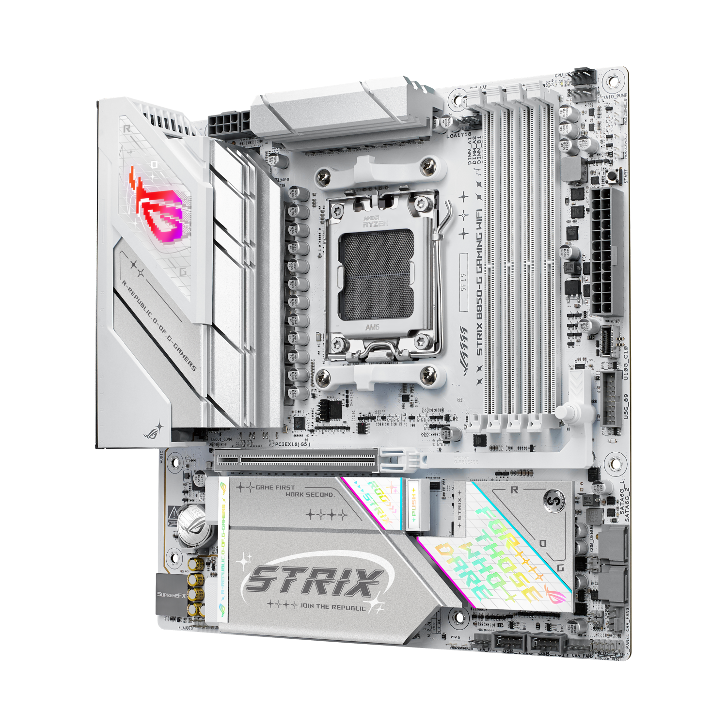 ASUS B850-G Motherboards - White