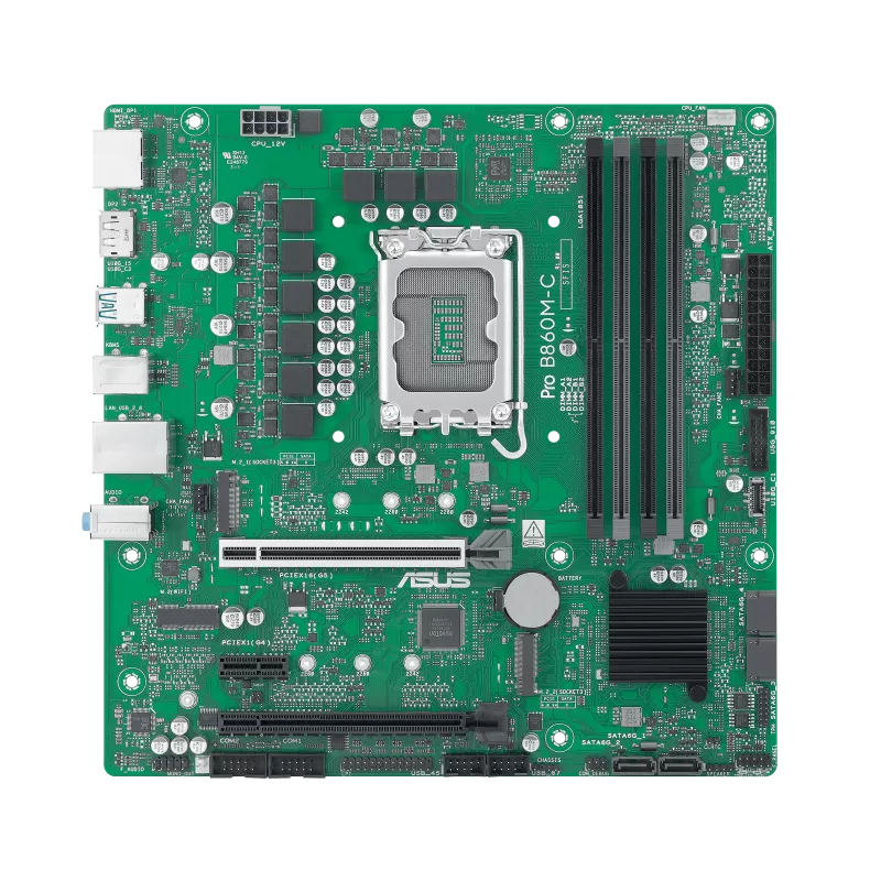 ASUS B860M-C-CSM Motherboards - Green