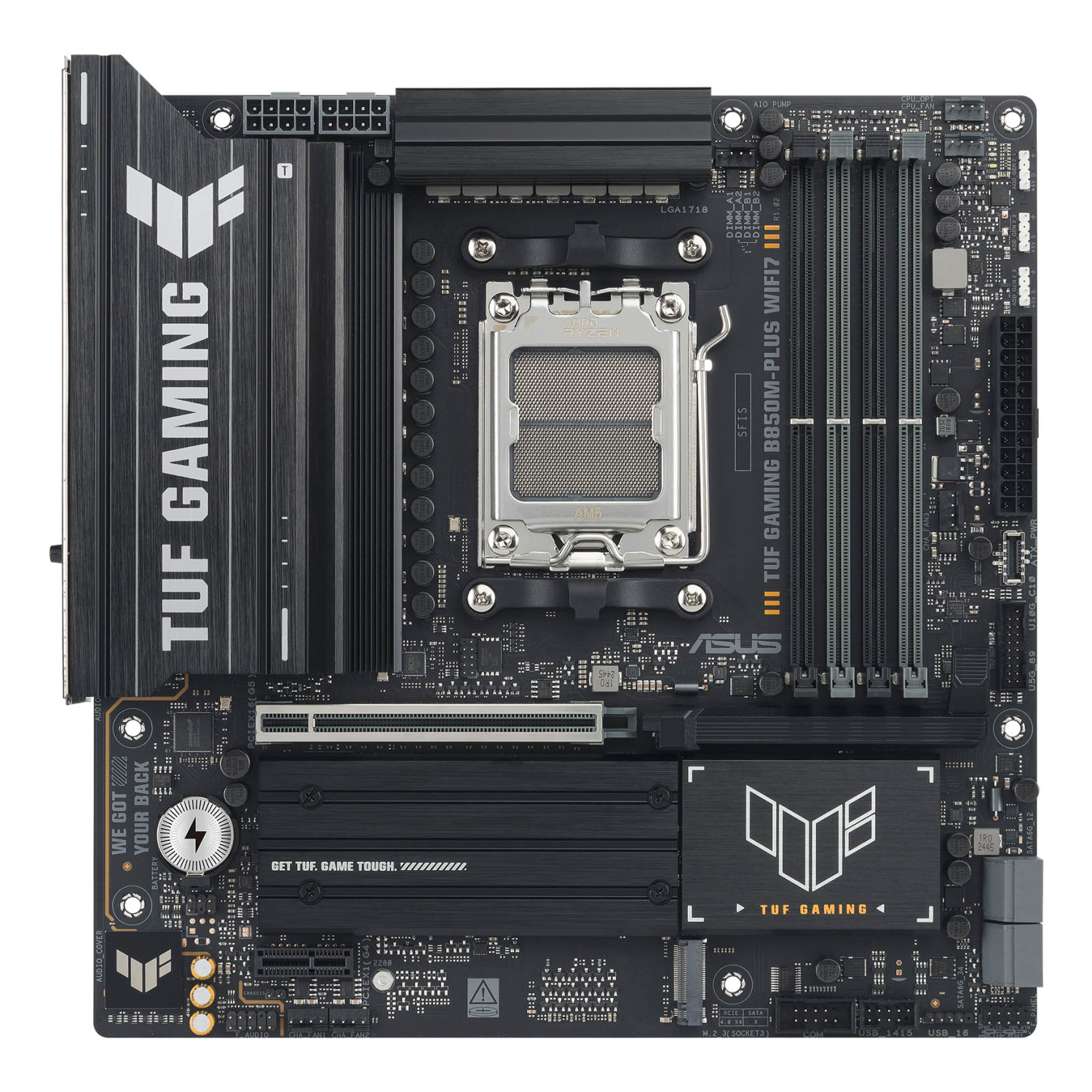 ASUS B850M-PLUS Motherboards - Black