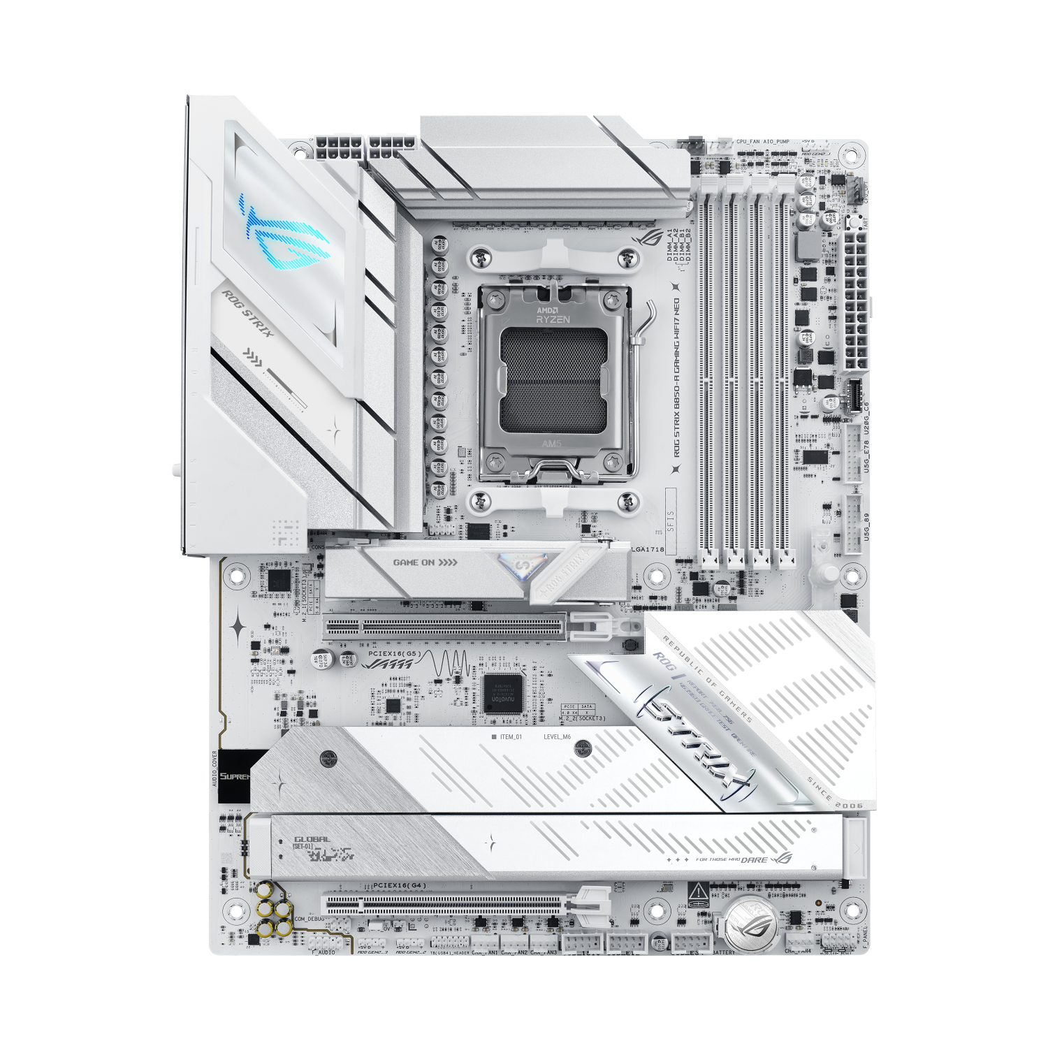 ASUS B850-A Motherboards - White