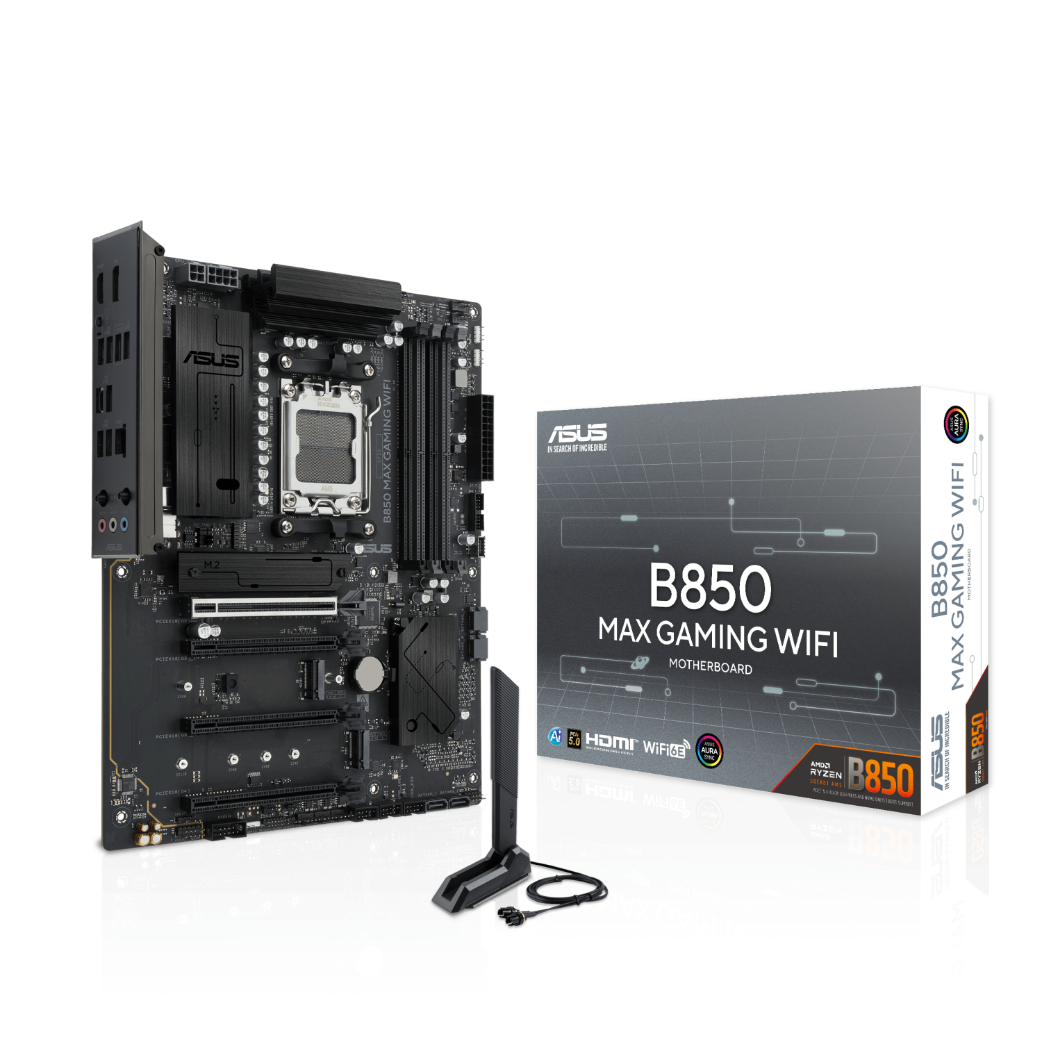 ASUS B850 Motherboards - Black