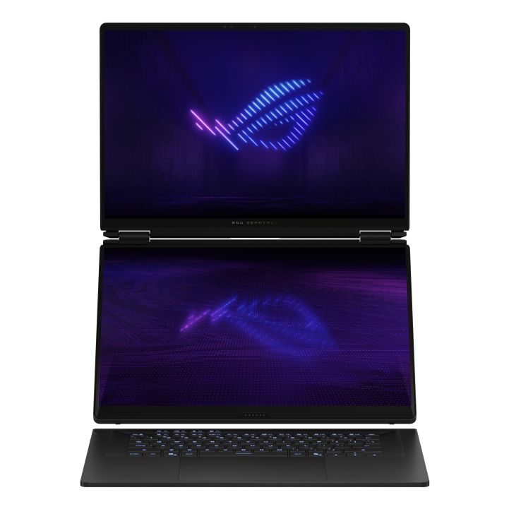ASUS ROG Zephyrus Duo GX651AR-SR014W Intel Core Ultra 9 386H Hybrid (2-in-1) 40.6 cm (16") Touchscreen 3K 32 GB LPDDR5x-SDRAM 1 TB SSD NVIDIA GeForce RTX 5070 Ti Wi-Fi 7 (802.11be) Windows 11 Home Grey