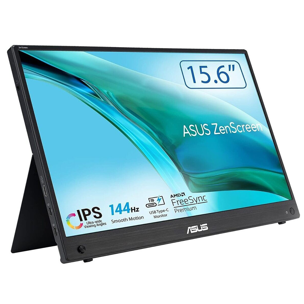 Asus MB16AHG Computer Monitors - 15.6 Inches - Black